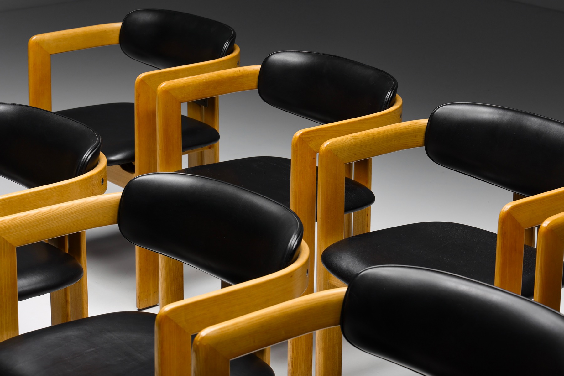 Pamplona Dining Chairs by Augusto Savin for Pozzi - 1965