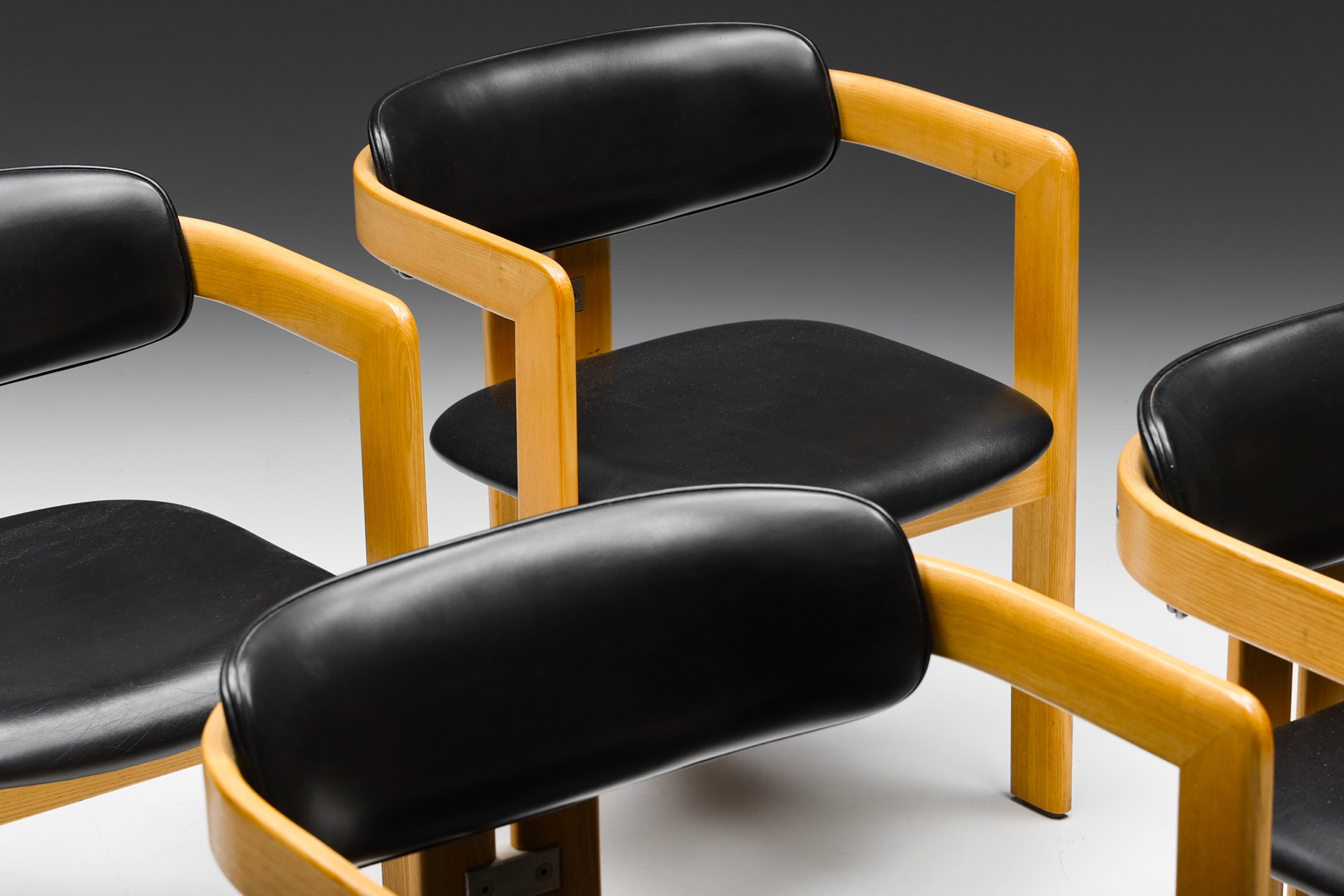Pamplona Dining Chairs by Augusto Savin for Pozzi - 1965