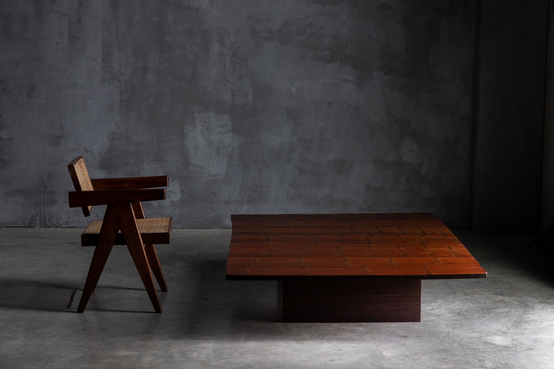 Bamboo Coffee Table by Axel Vervoordt - 1980s
