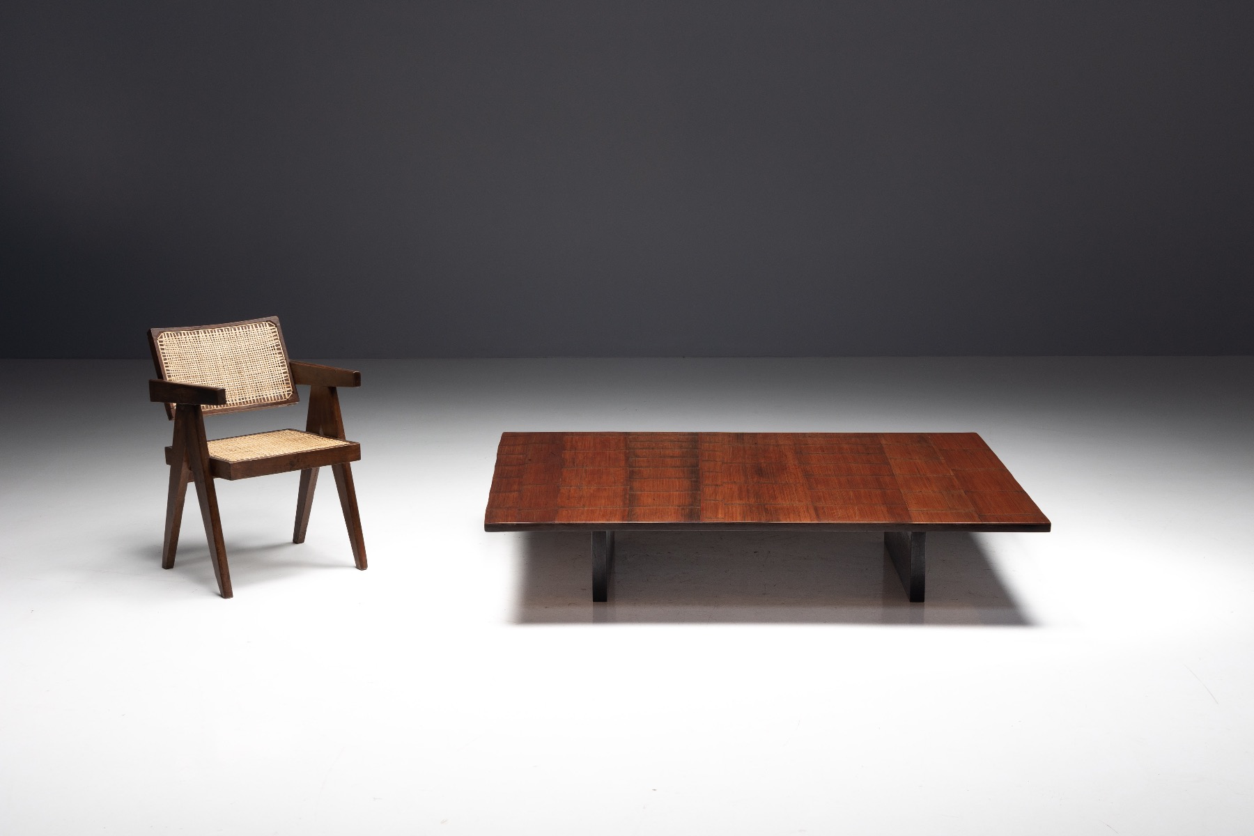 Bamboo Coffee Table by Axel Vervoordt - 1980s