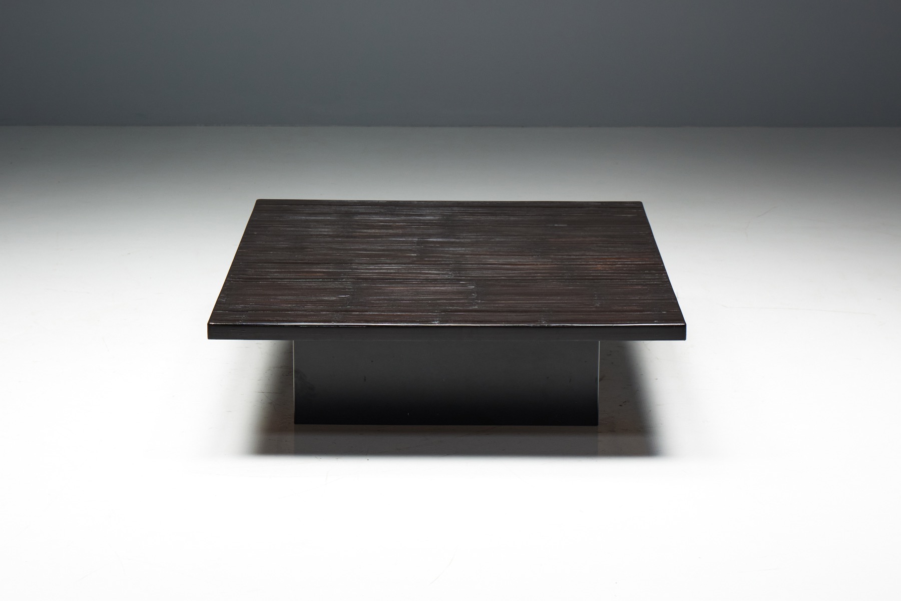 Bamboo Coffee Table by Axel Vervoordt - 1980s