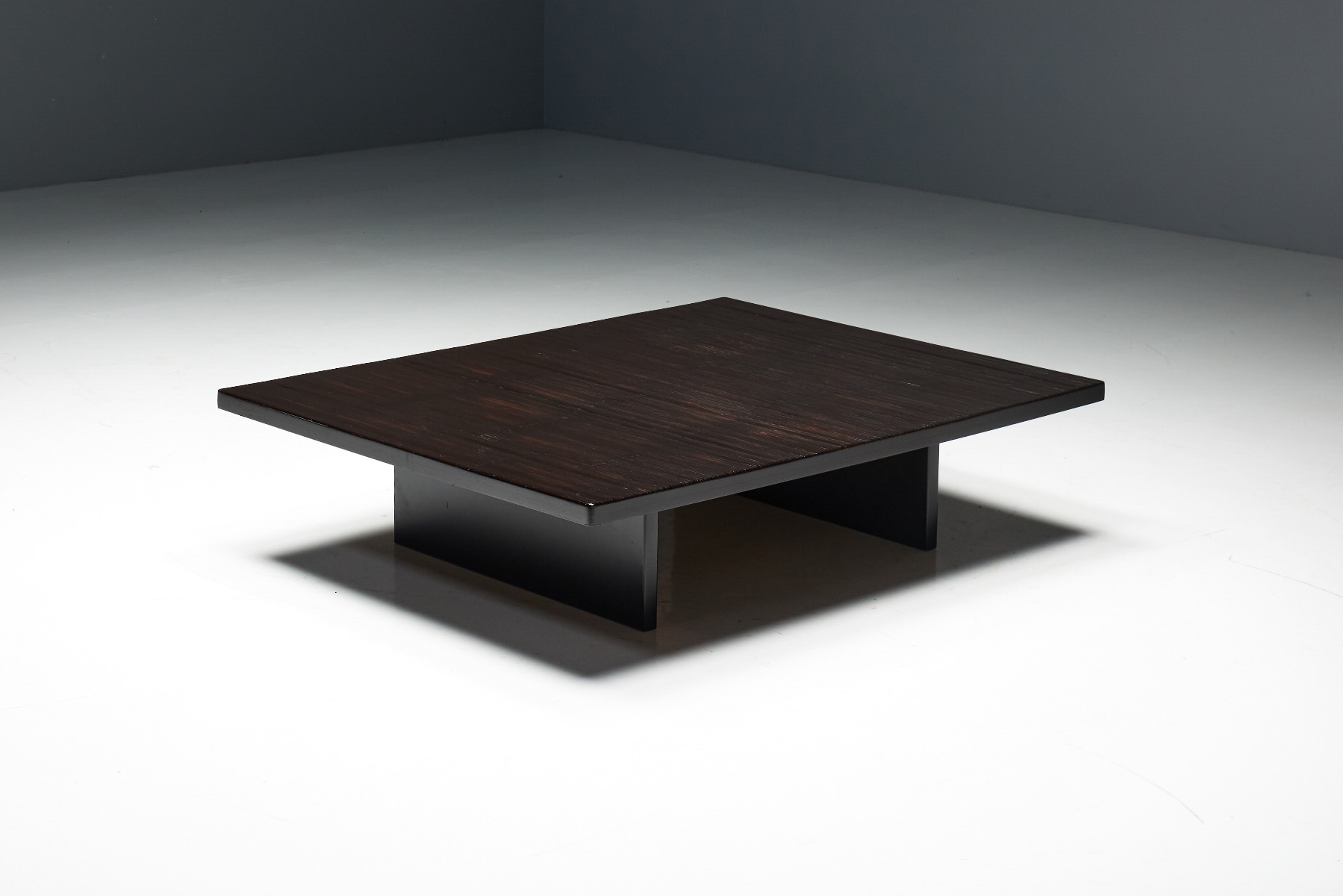 Bamboo Coffee Table by Axel Vervoordt - 1980s