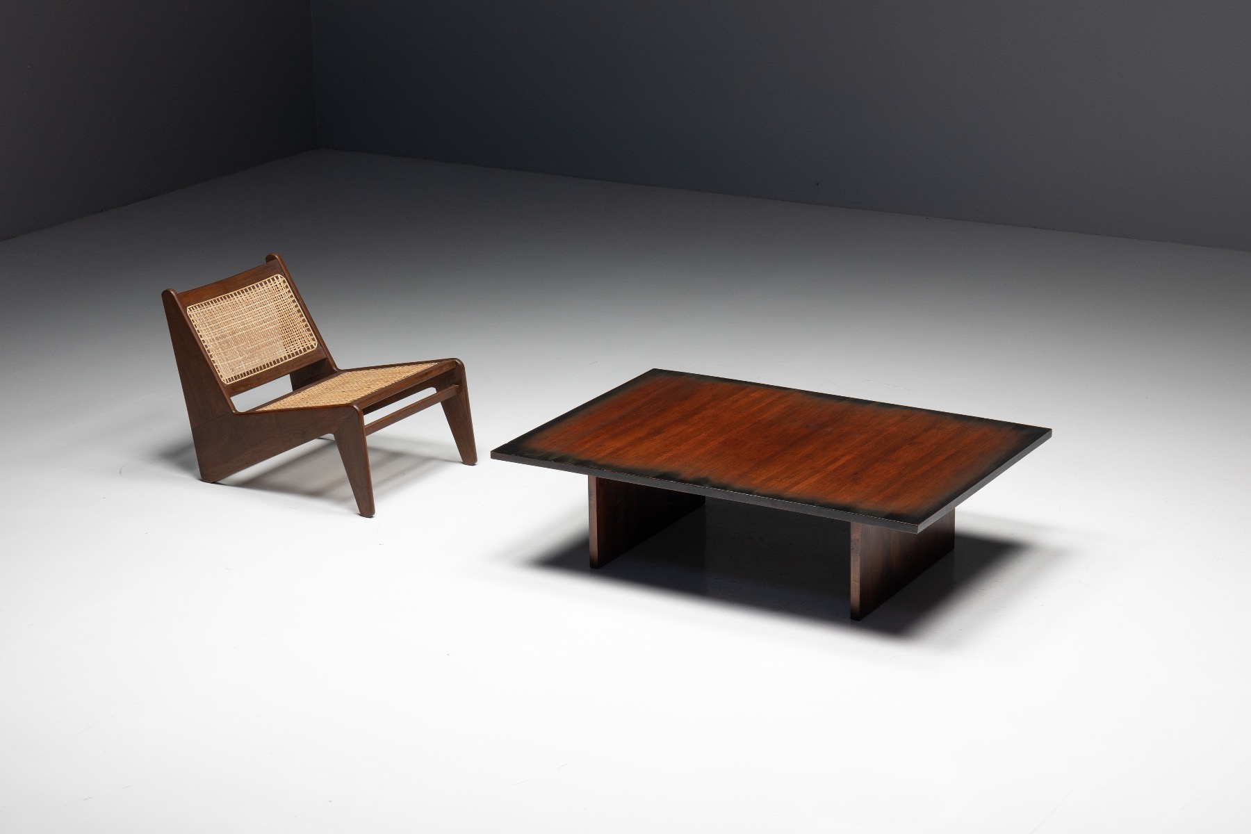 Bamboo Coffee Table by Axel Vervoordt - 1980s