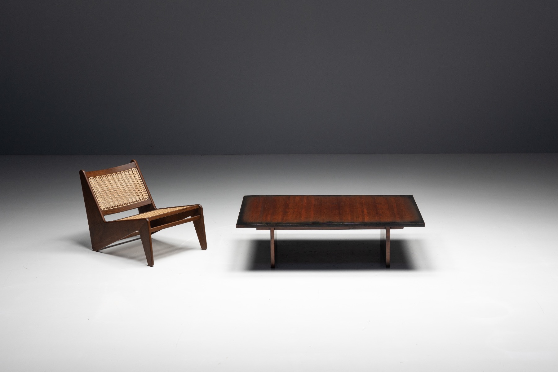 Bamboo Coffee Table by Axel Vervoordt - 1980s