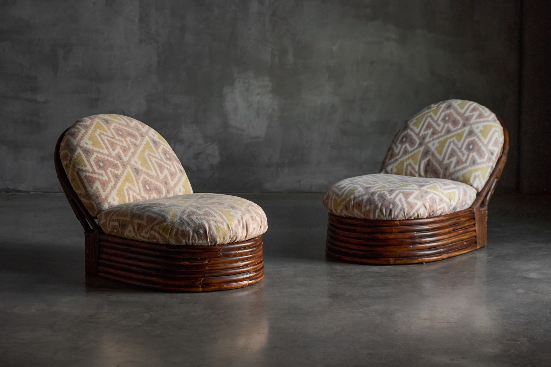 Bamboo Lounge Chairs by Vivai del Sud, Italy - 1970s