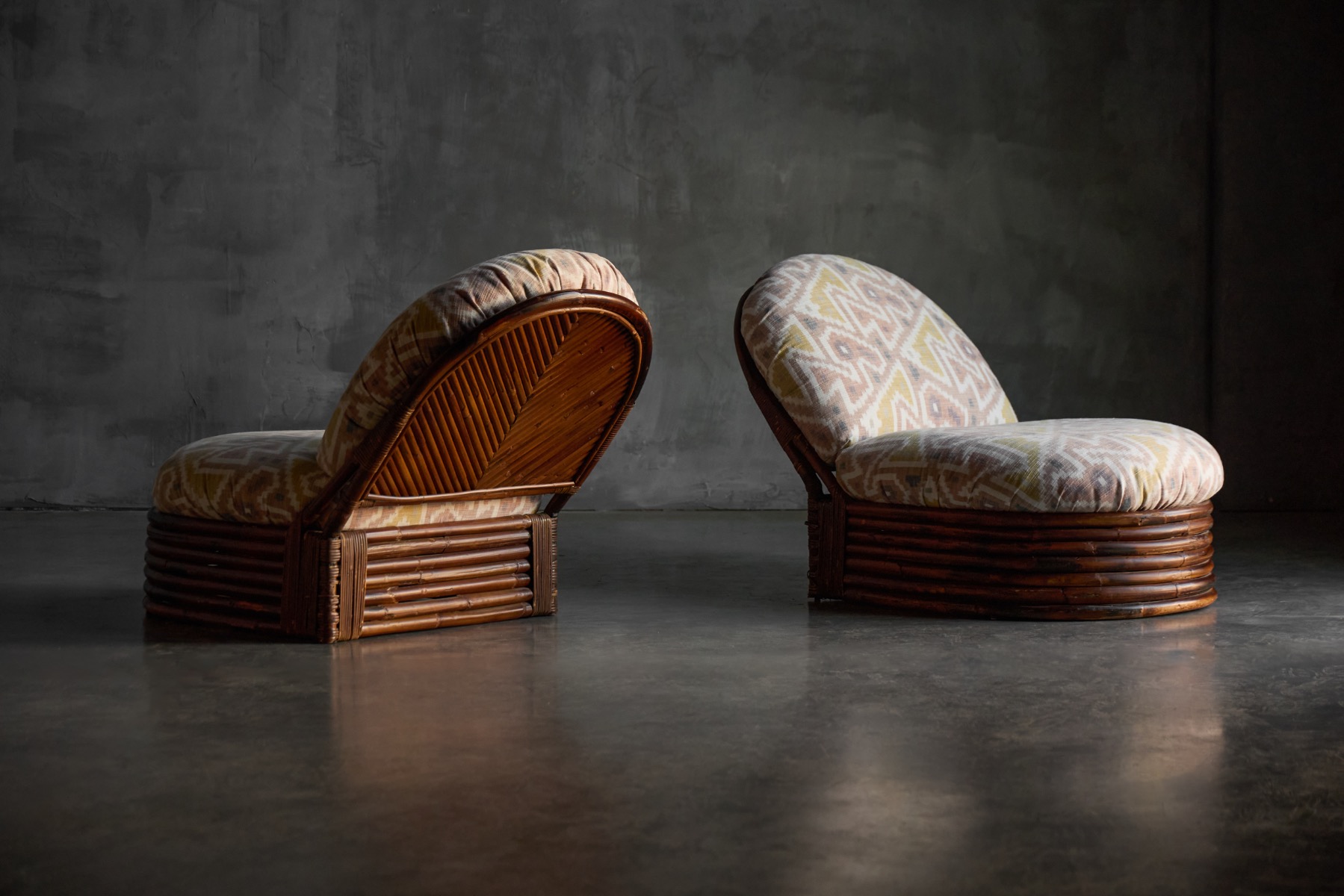 Bamboo Lounge Chairs by Vivai del Sud, Italy - 1970s