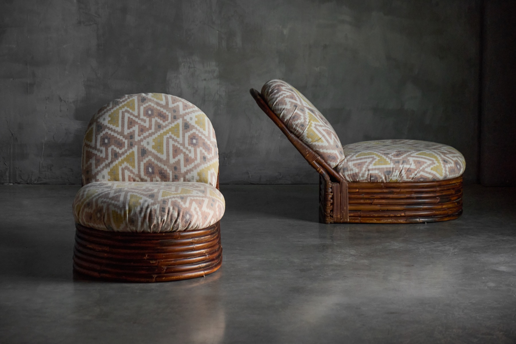 Bamboo Lounge Chairs by Vivai del Sud, Italy - 1970s