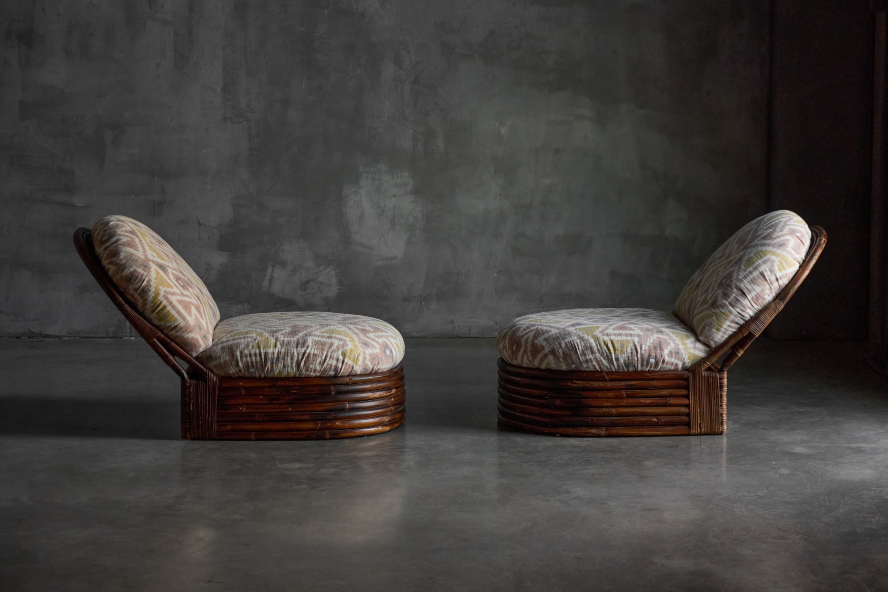 Bamboo Lounge Chairs by Vivai del Sud, Italy - 1970s