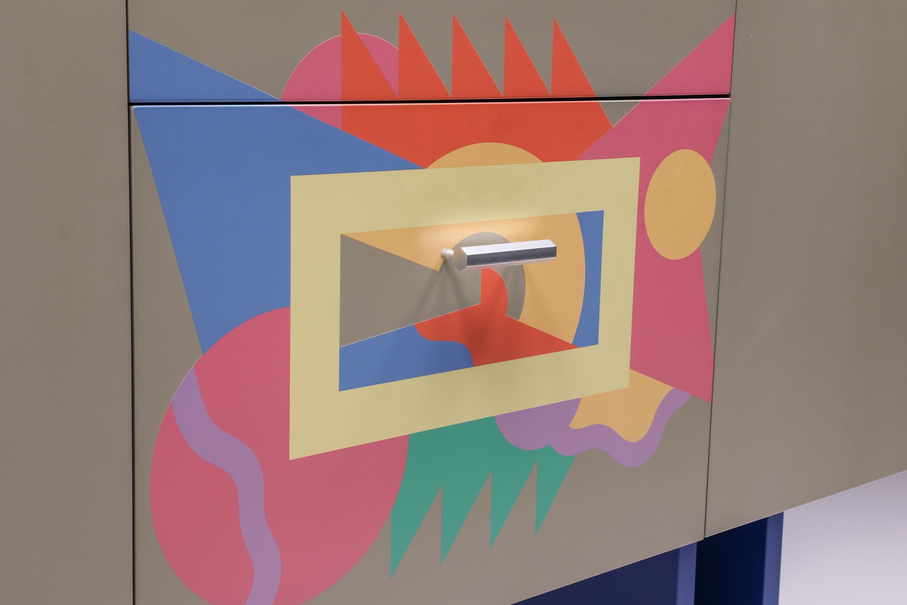 Alessandro Mendini Bar Cabinet, Cantaride for Zanotta - 1984
