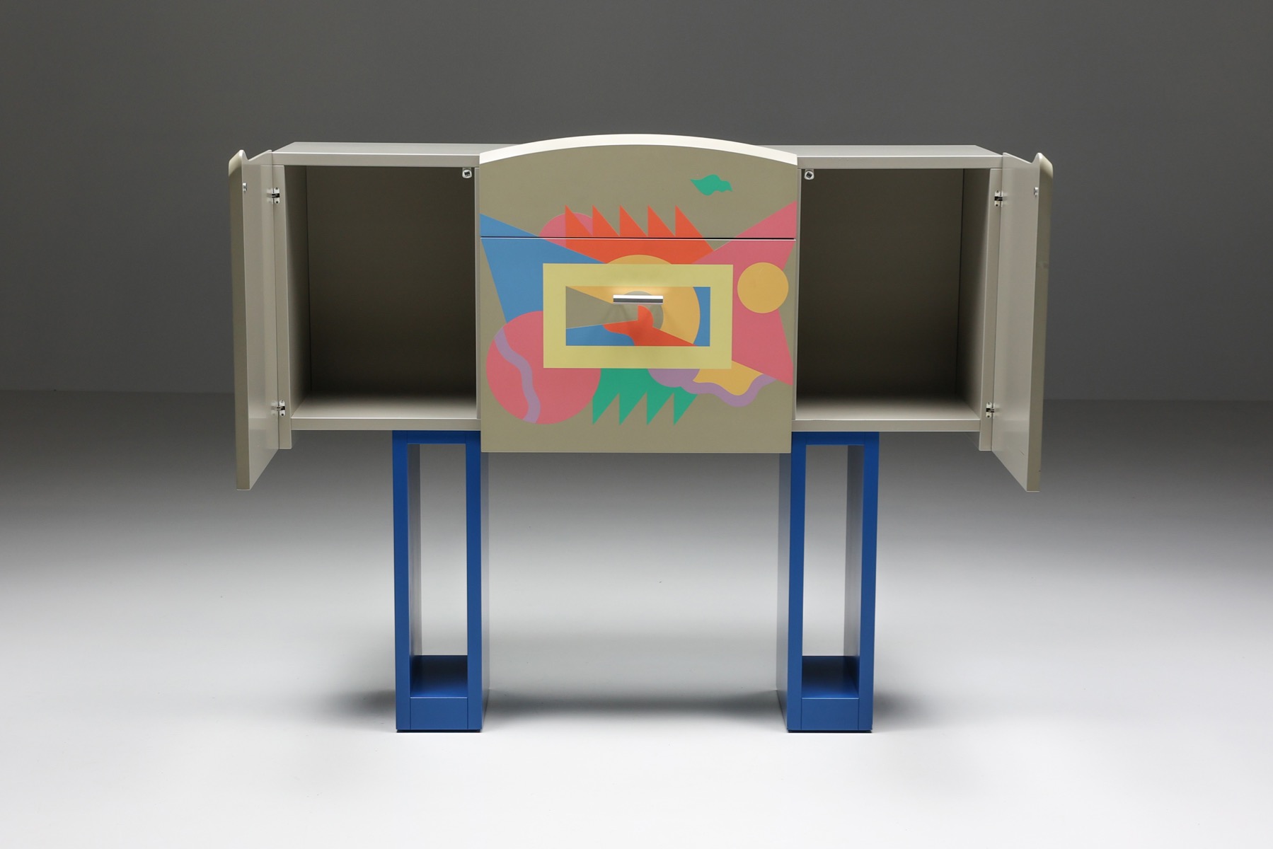 Alessandro Mendini Bar Cabinet, Cantaride for Zanotta - 1984
