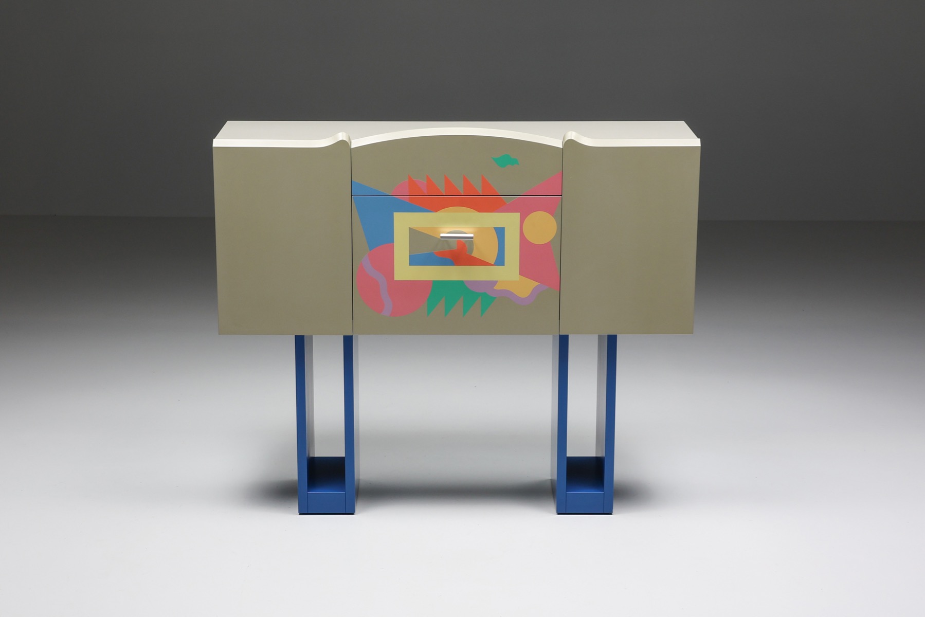 Alessandro Mendini Bar Cabinet, Cantaride for Zanotta - 1984