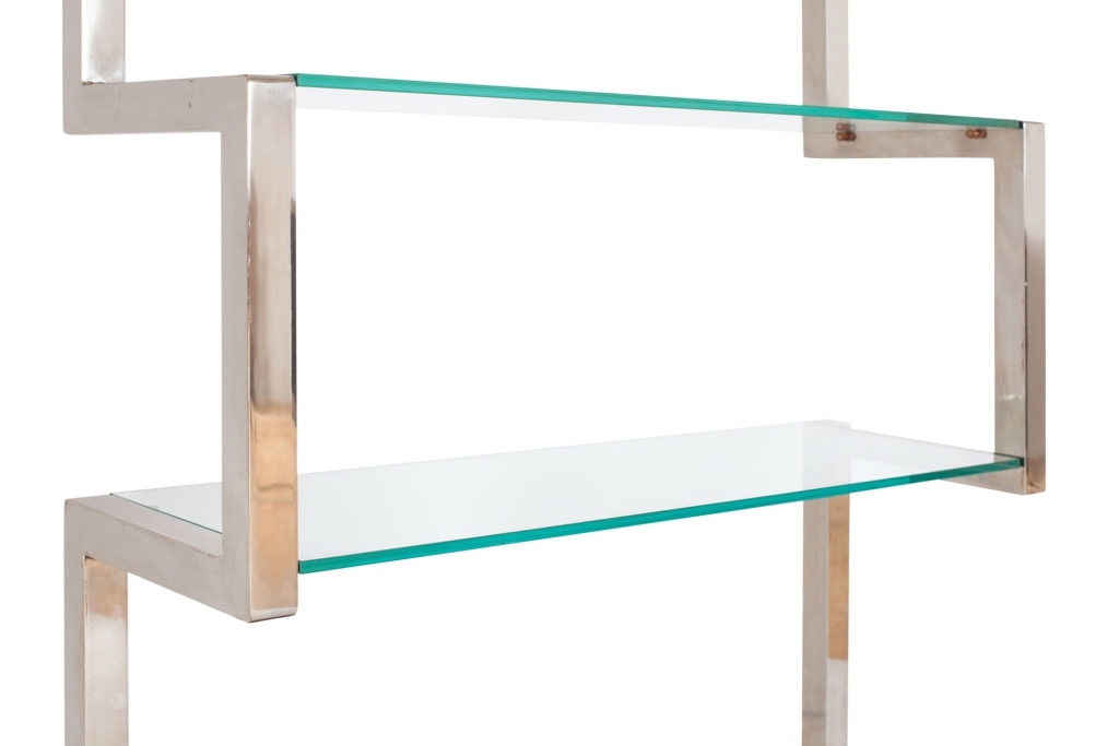 Chromed Etagere, Belgo Chrom - 1980s