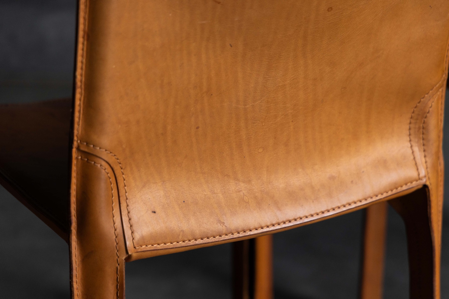 CAB 412 Chairs by Mario Bellini for Cassina - 1970s