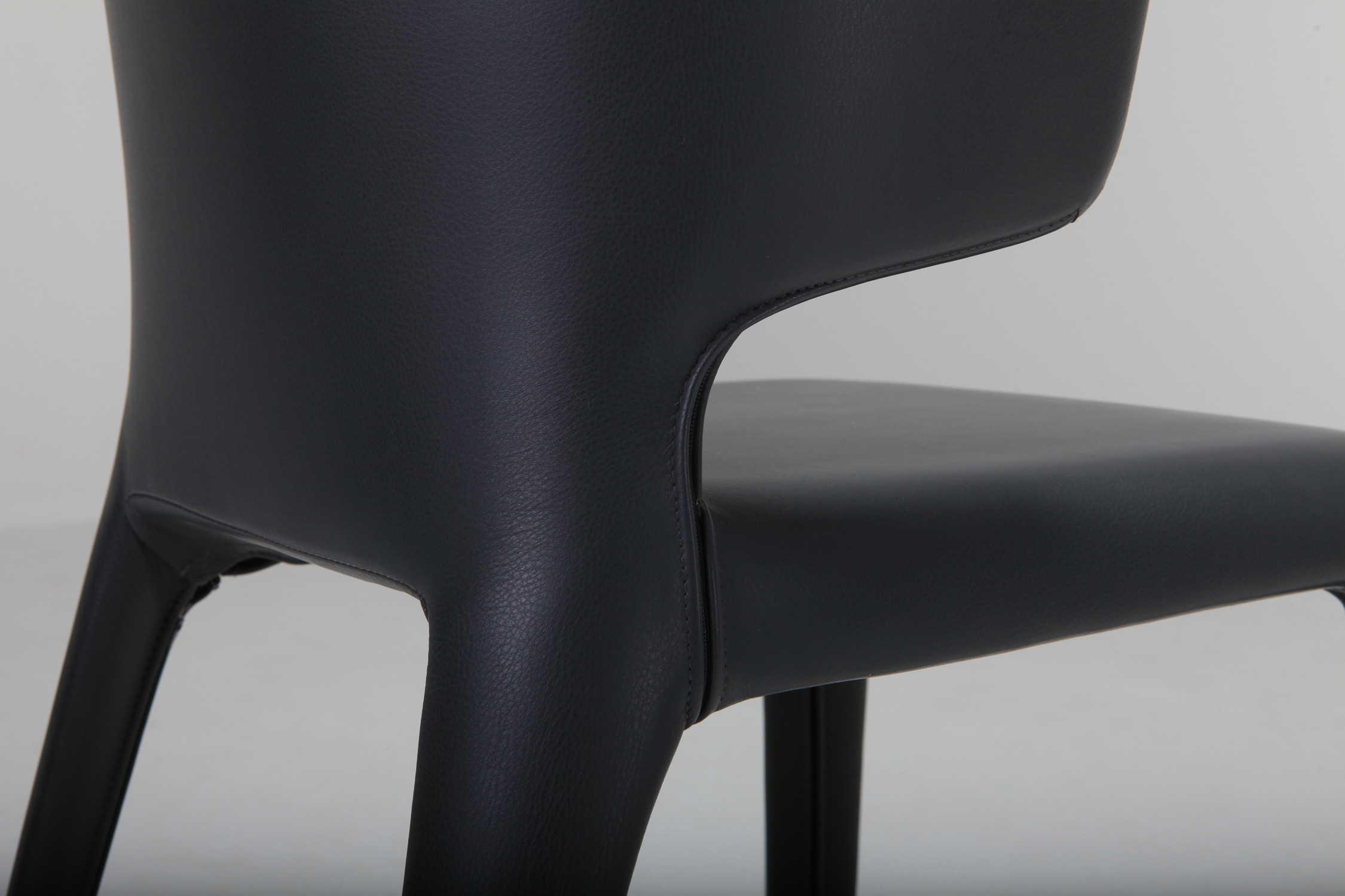 Cassina 367 Hola Chairs by Hannes Wettstein Full Leather Version - 2003