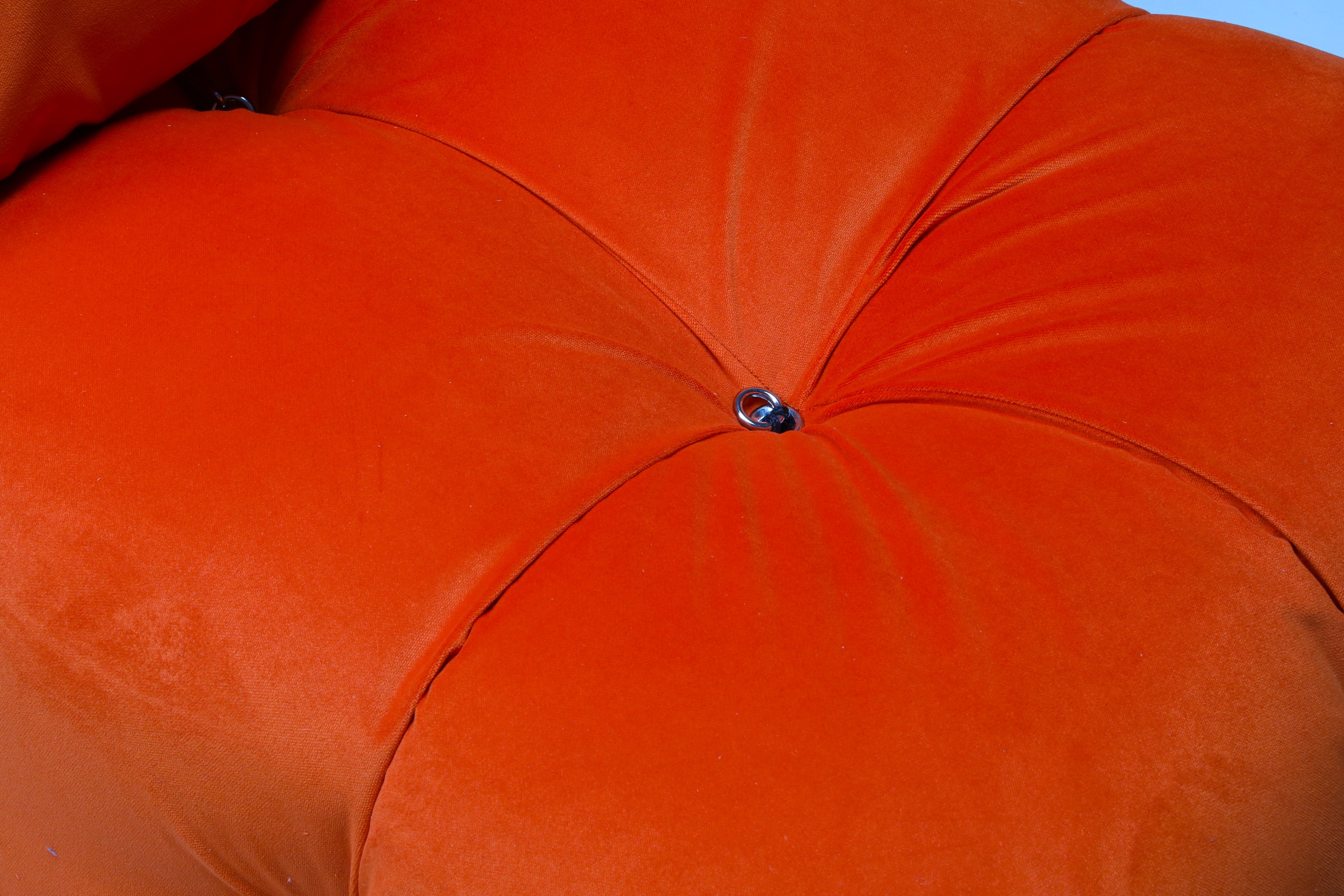 Camaleonda sectional sofa in bright orange  - 1970s
