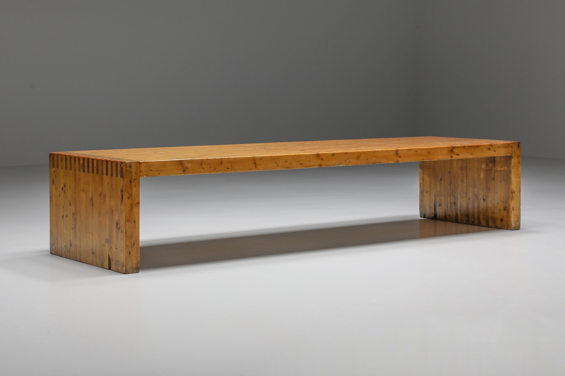 Modernist Wooden Bench - 1930's