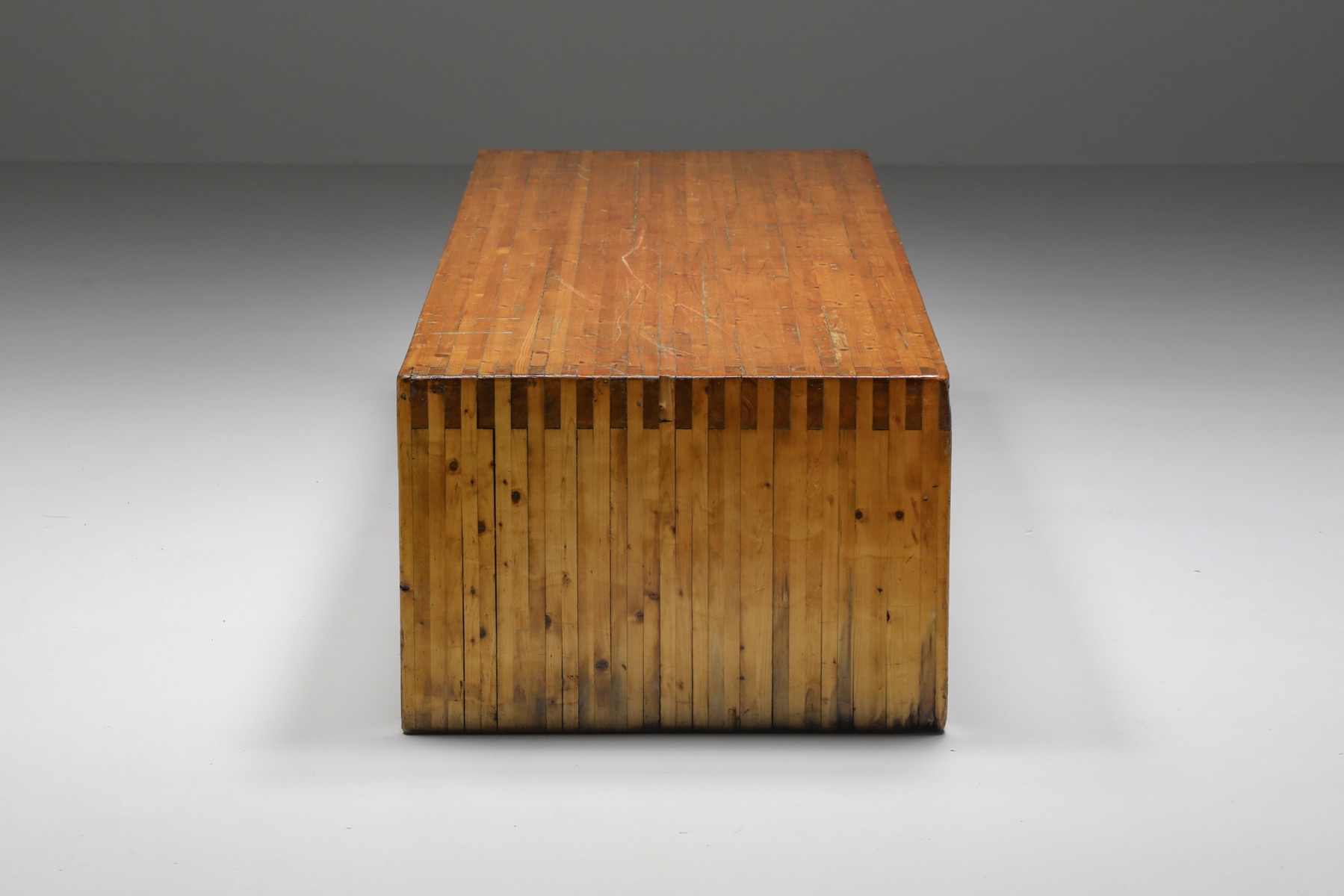 Modernist Wooden Bench - 1930's