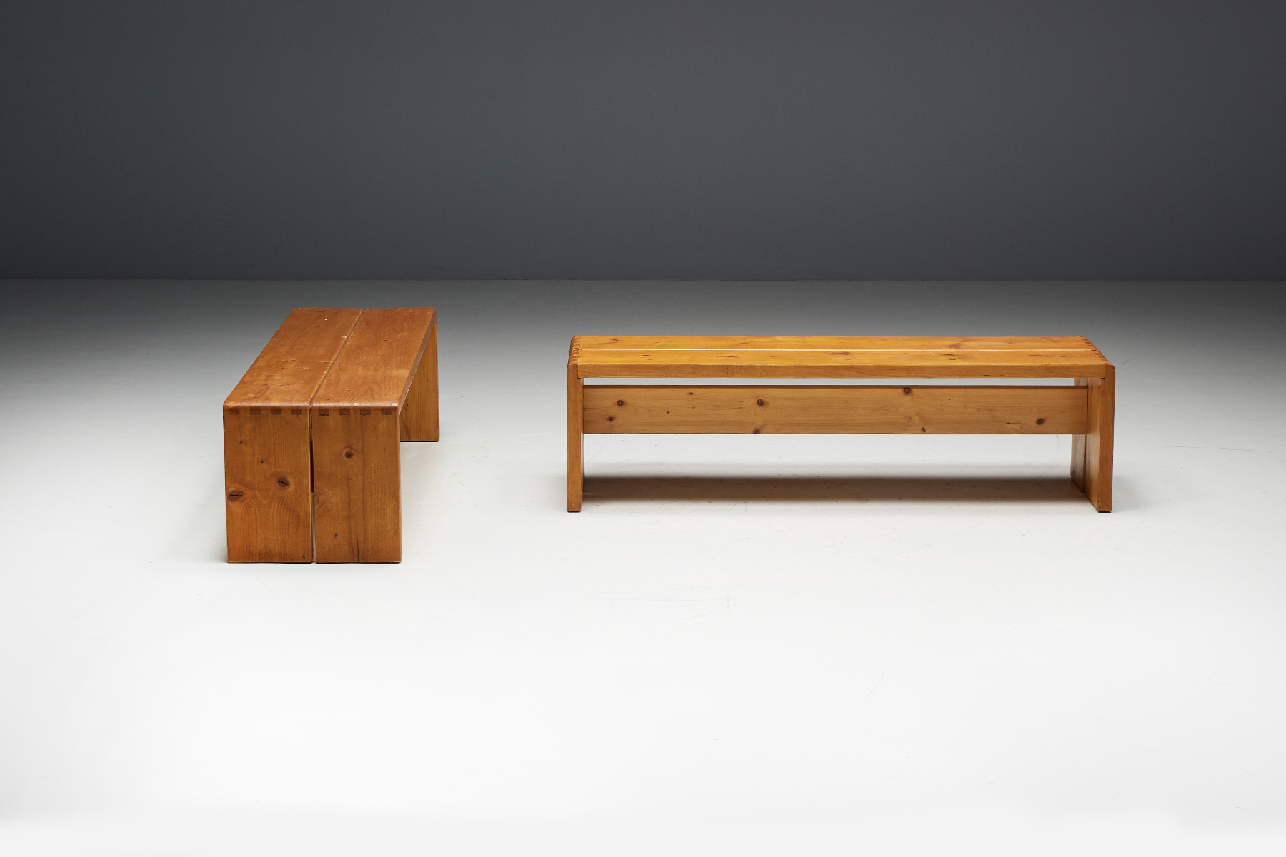 Benches by Charlotte Perriand for Les Arcs - 1960s