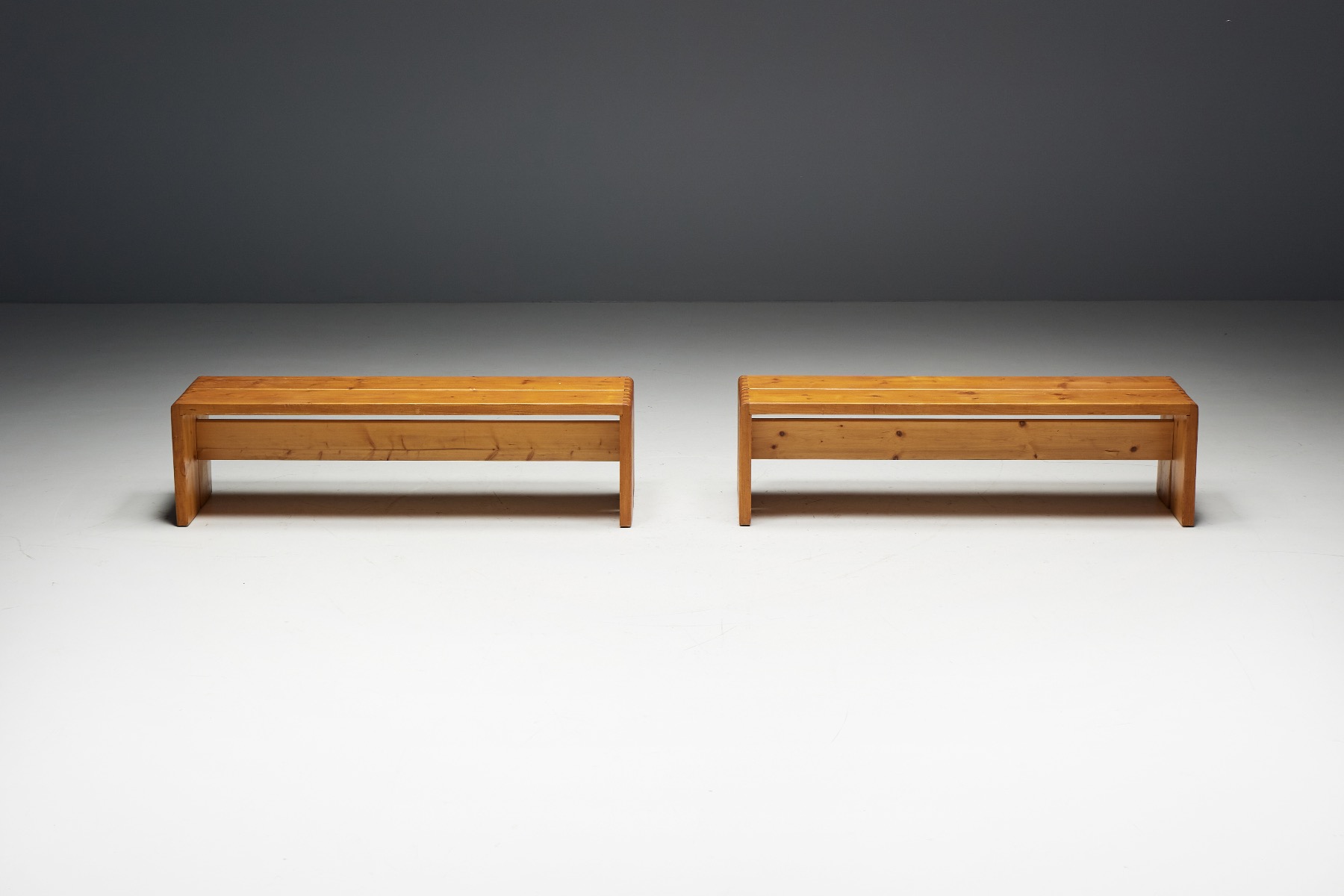 Benches by Charlotte Perriand for Les Arcs - 1960s