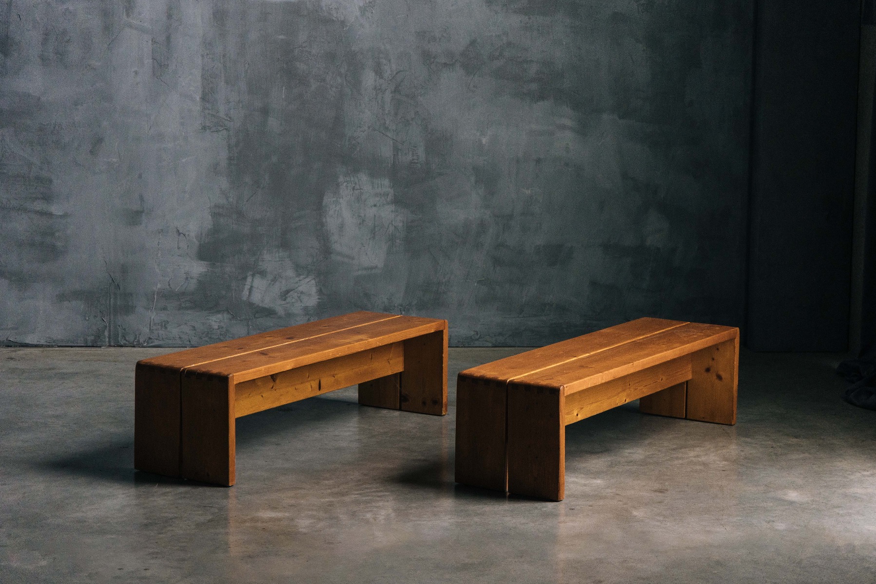 Benches by Charlotte Perriand for Les Arcs - 1960s