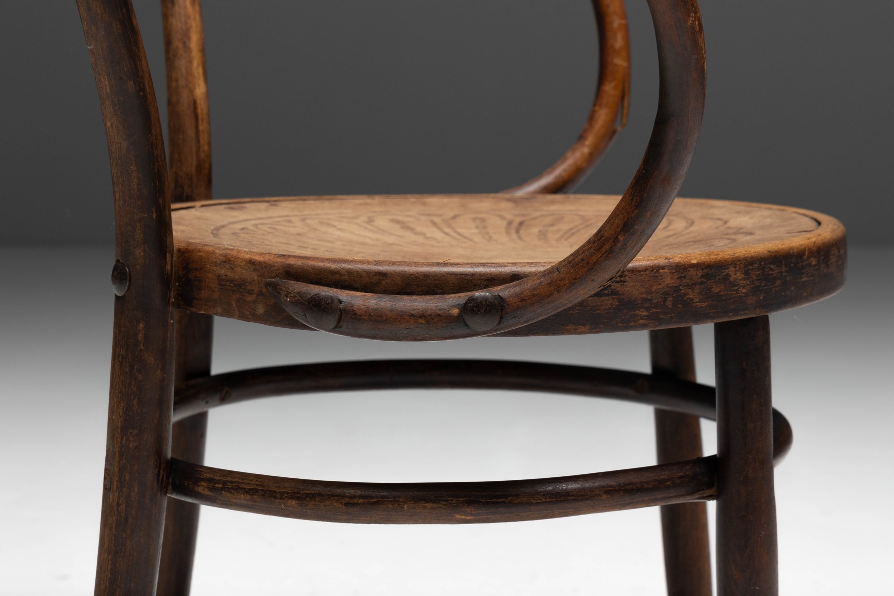 Bentwood Armchair Attributed to Thonet, Austria – Late 19th Century