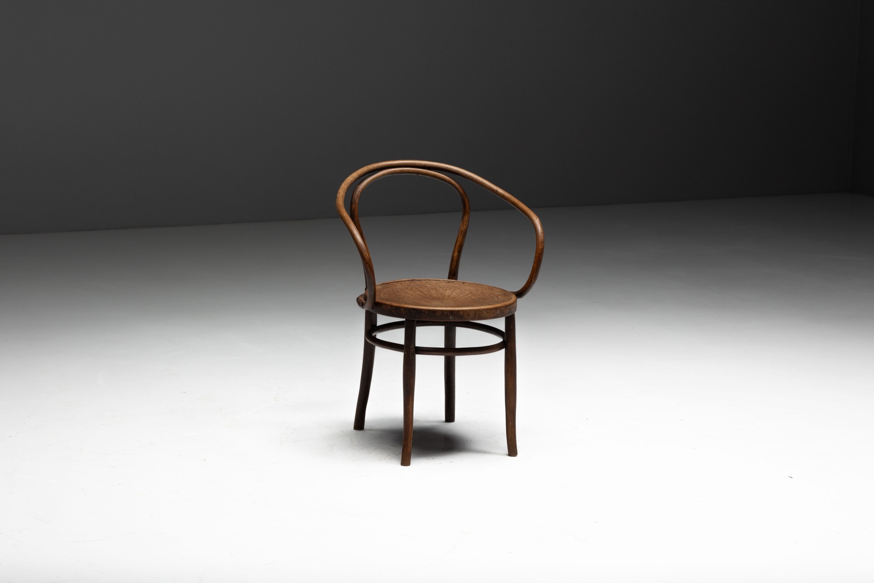 Bentwood Armchair Attributed to Thonet, Austria – Late 19th Century
