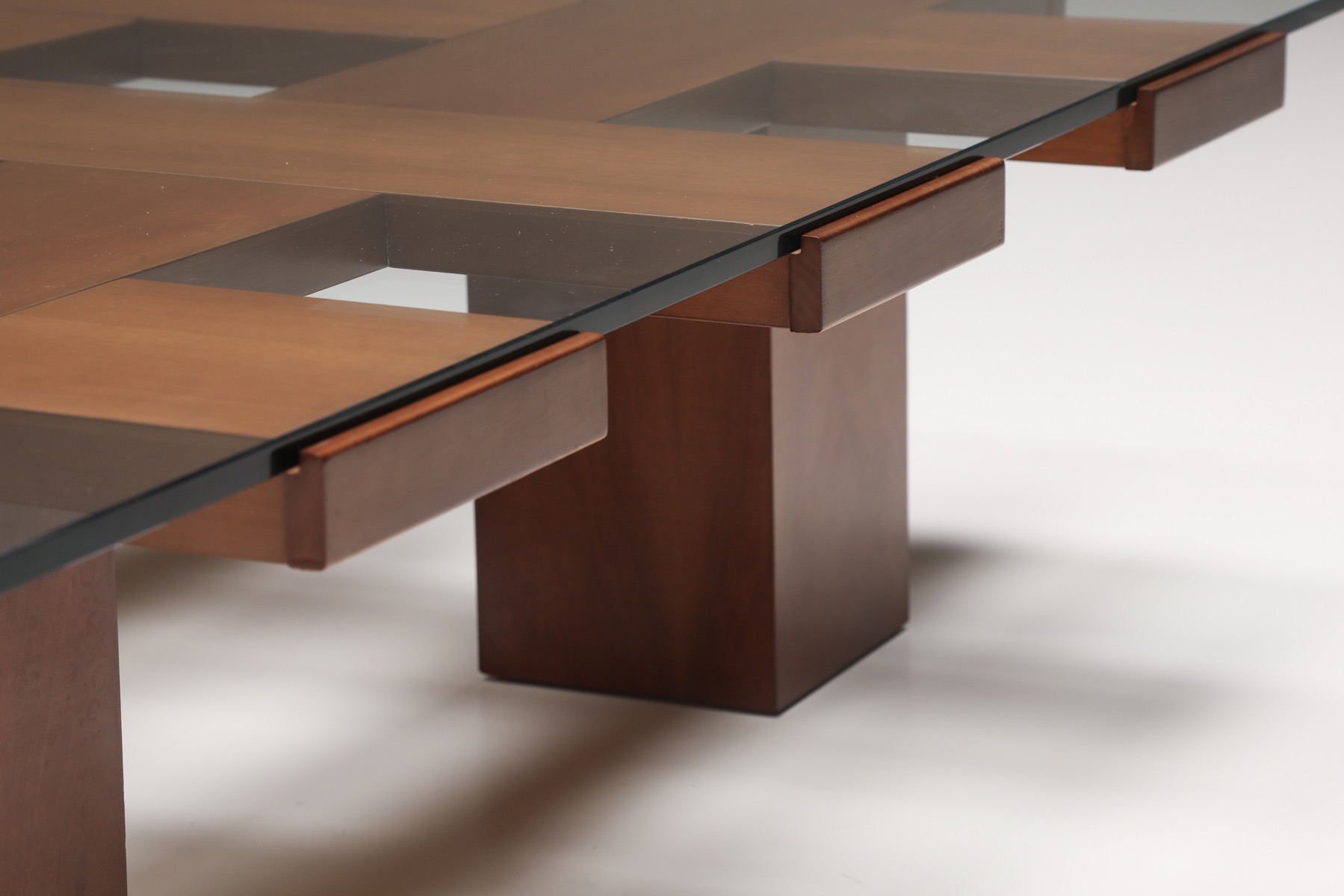 Bernini Style Square Coffee Table - 1950's