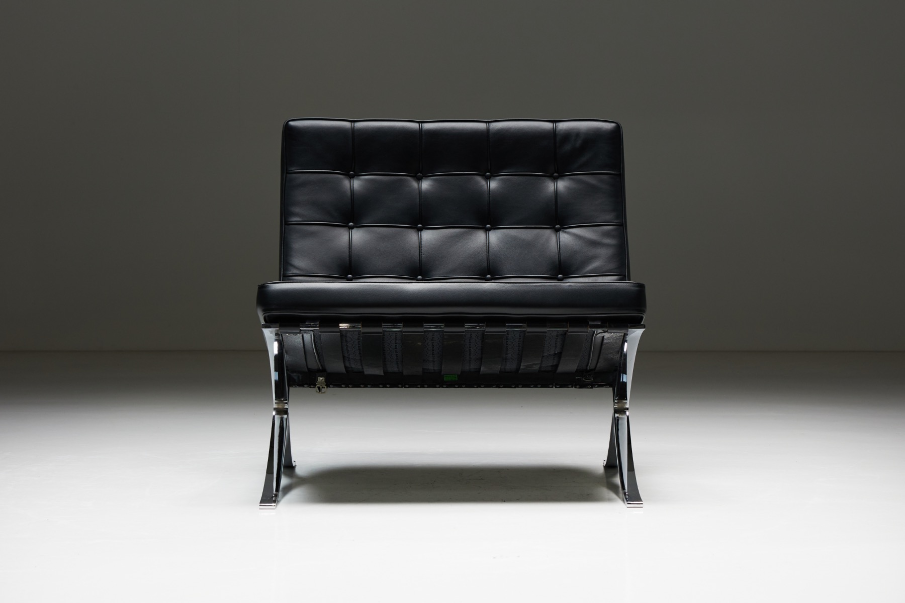 Barcelona Chair by Mies van der Rohe for Knoll - 1980s