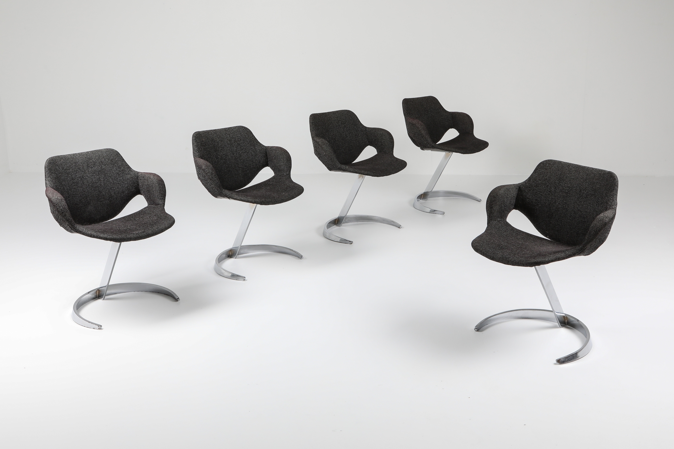 Boris Tabaccof Dining Chairs - 1960s