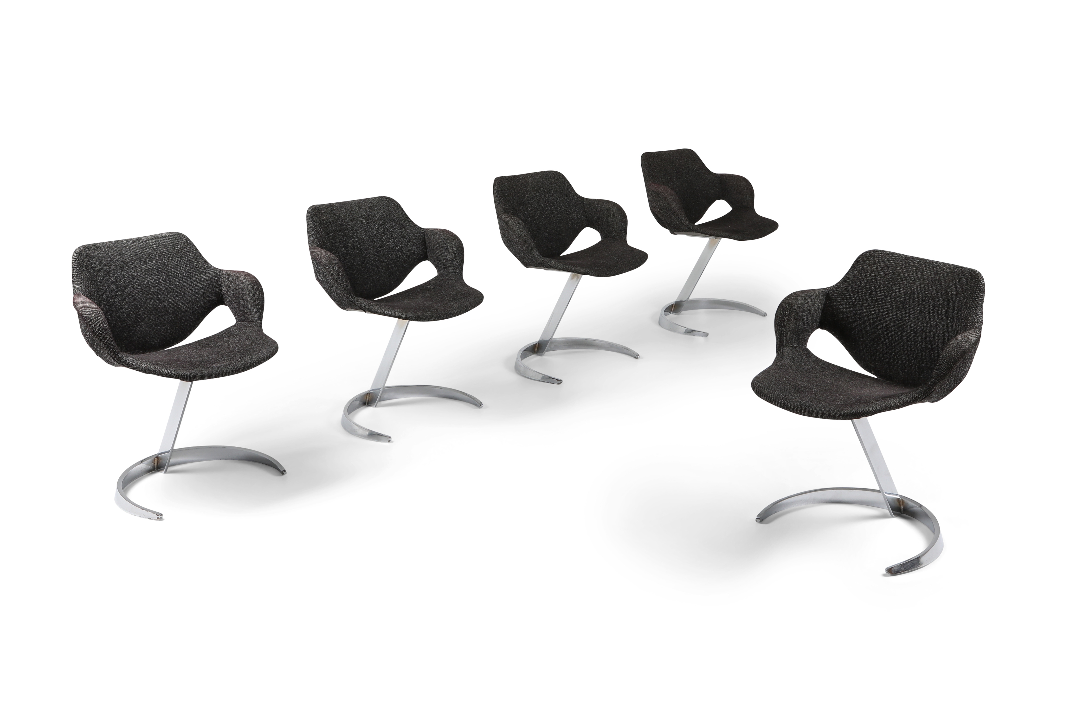 Boris Tabaccof Dining Chairs - 1960s