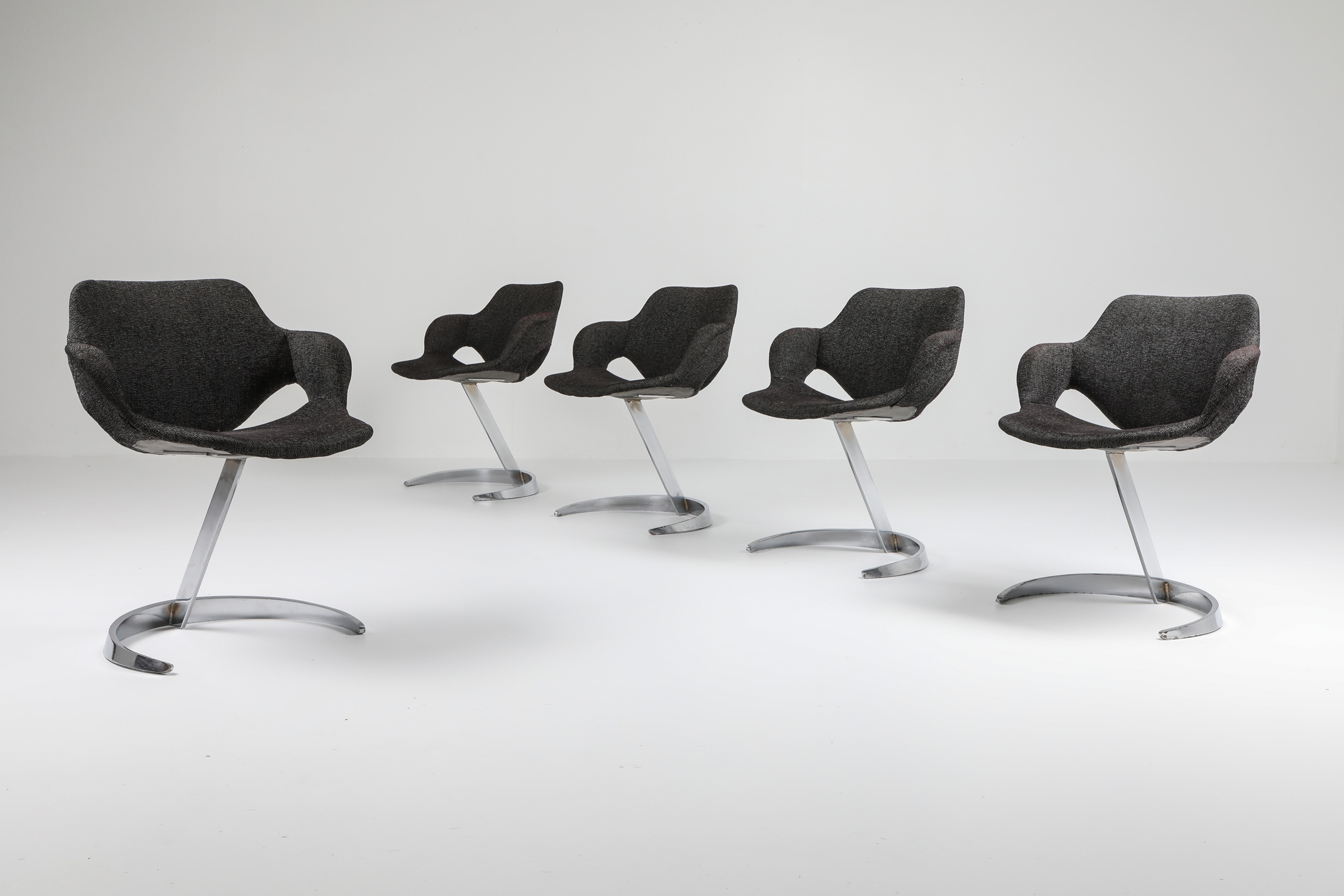 Boris Tabaccof Dining Chairs - 1960s