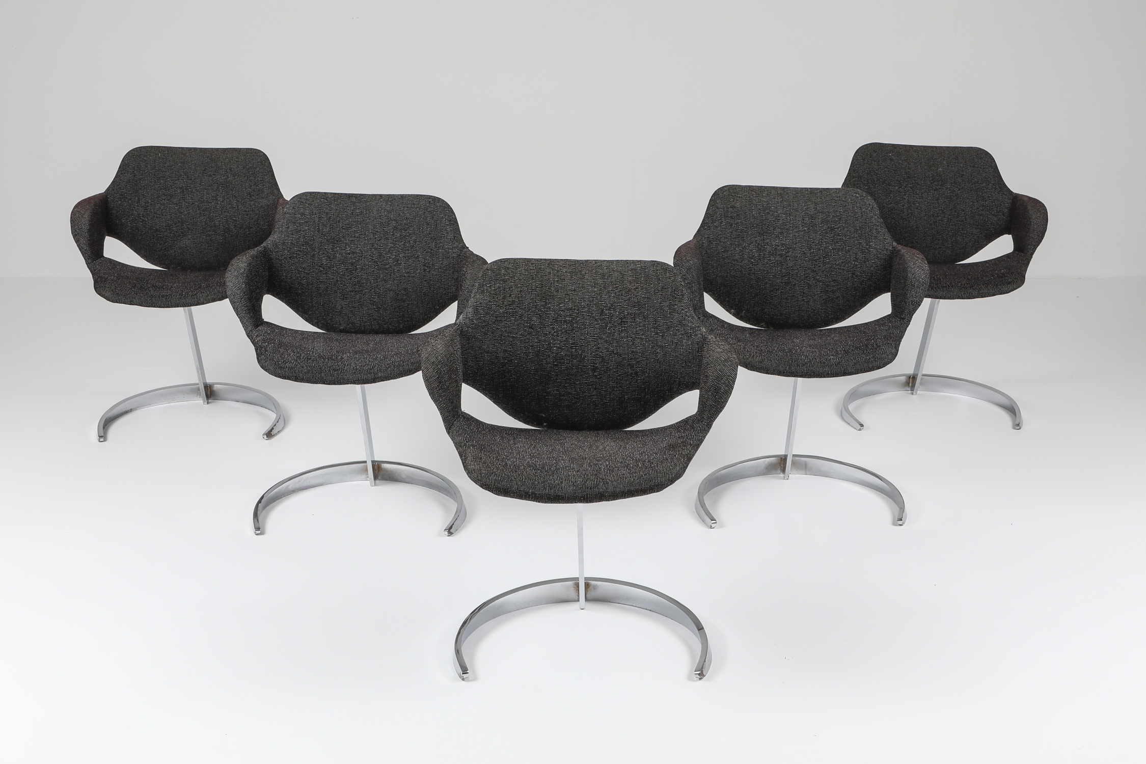 Boris Tabaccof Dining Chairs - 1960s