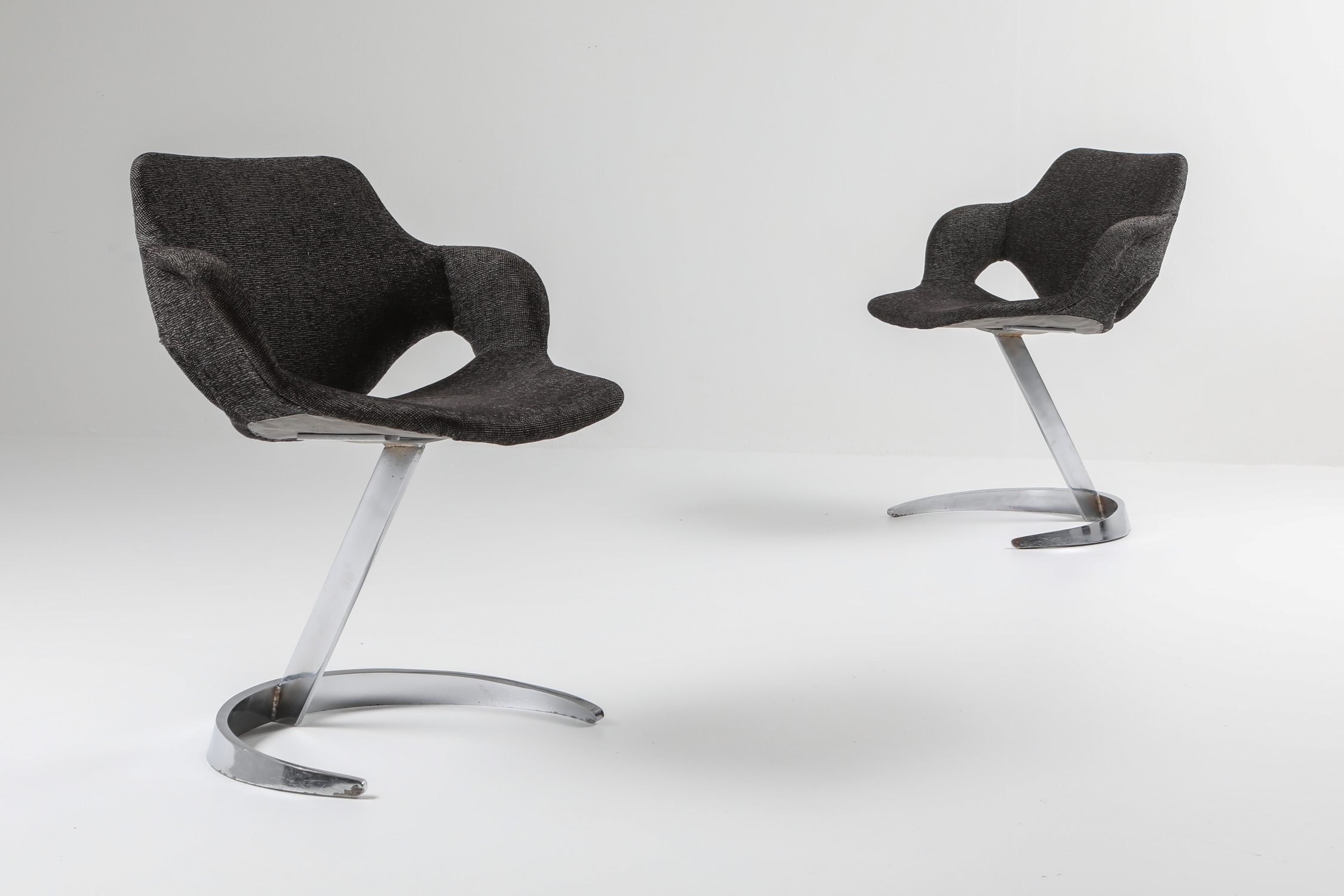 Boris Tabaccof Dining Chairs - 1960s