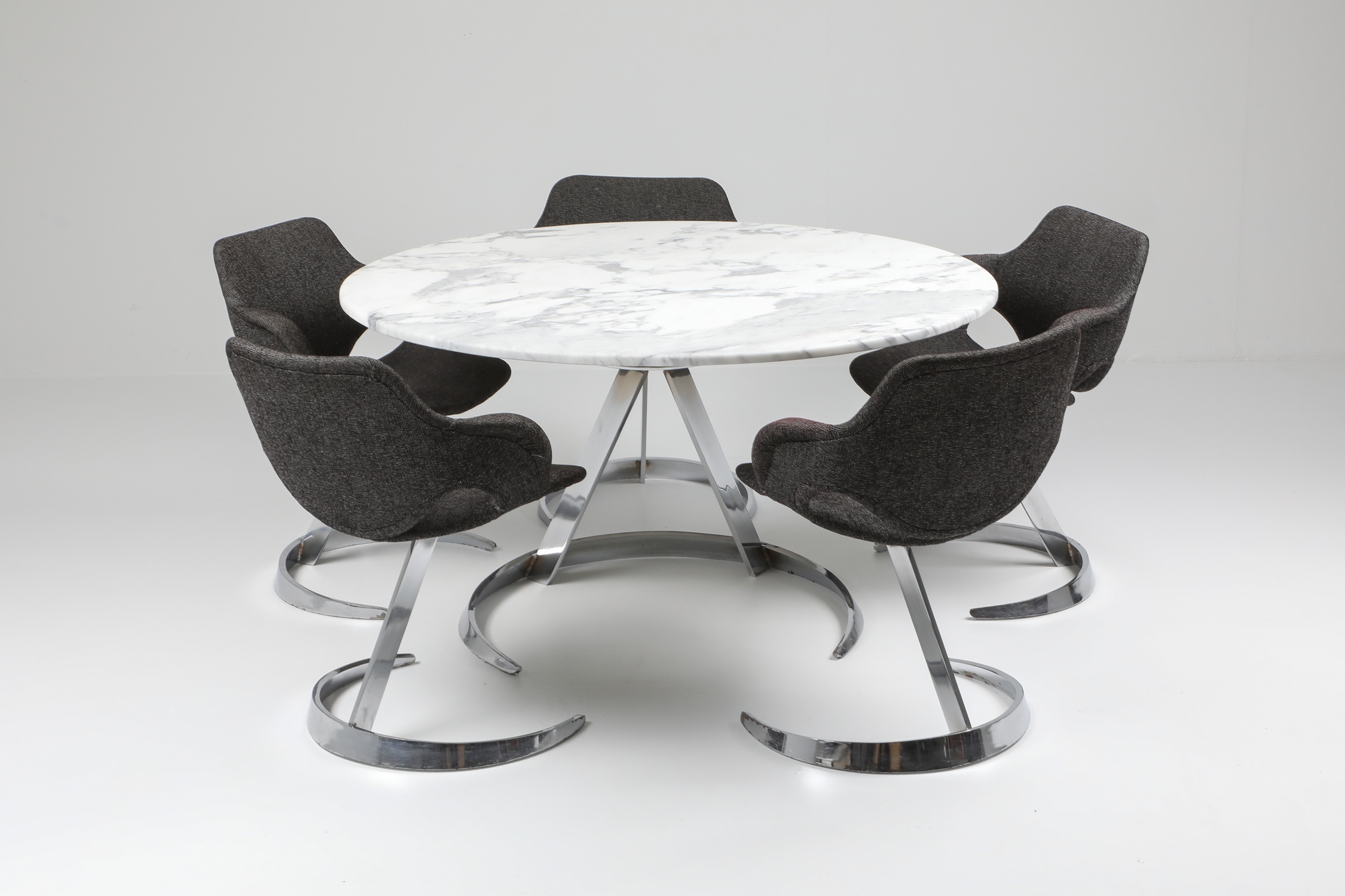 Boris Tabaccof Dining Chairs - 1960s