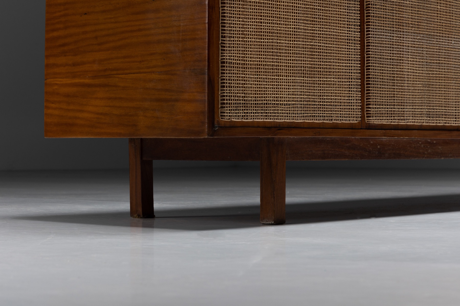 Brazilian Caviuna and Cane Sideboard - 1960s