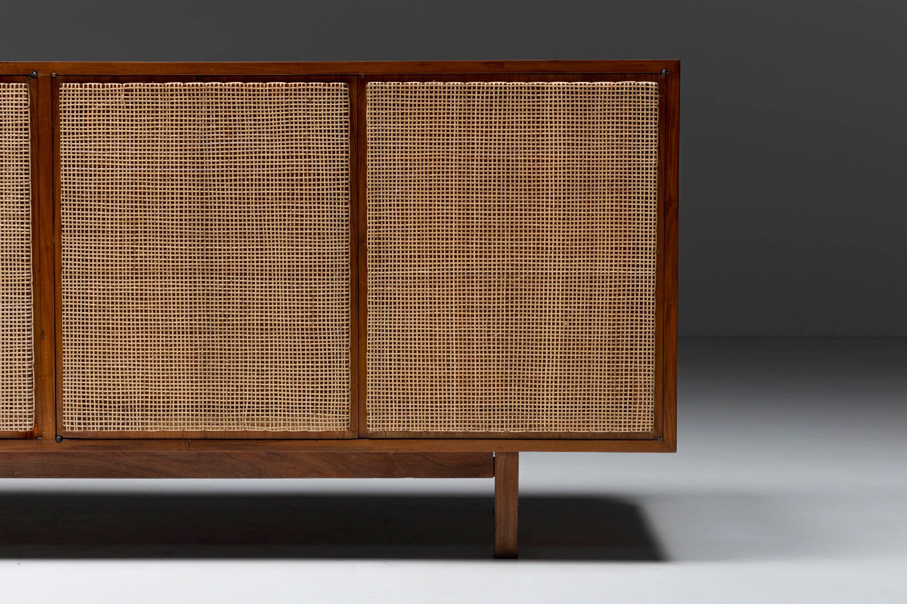 Brazilian Caviuna and Cane Sideboard - 1960s