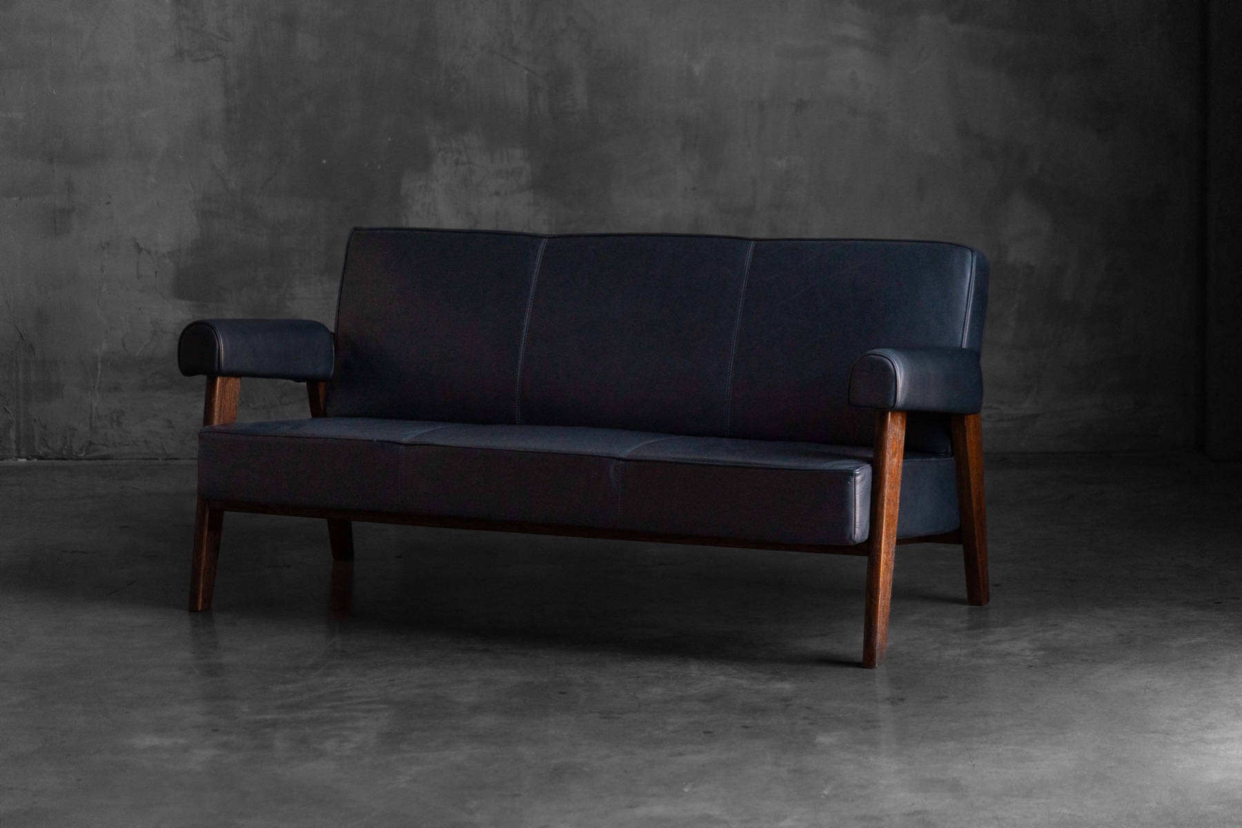 Bridge Sofa by Le Corbusier and Pierre Jeanneret, India - 1950s
