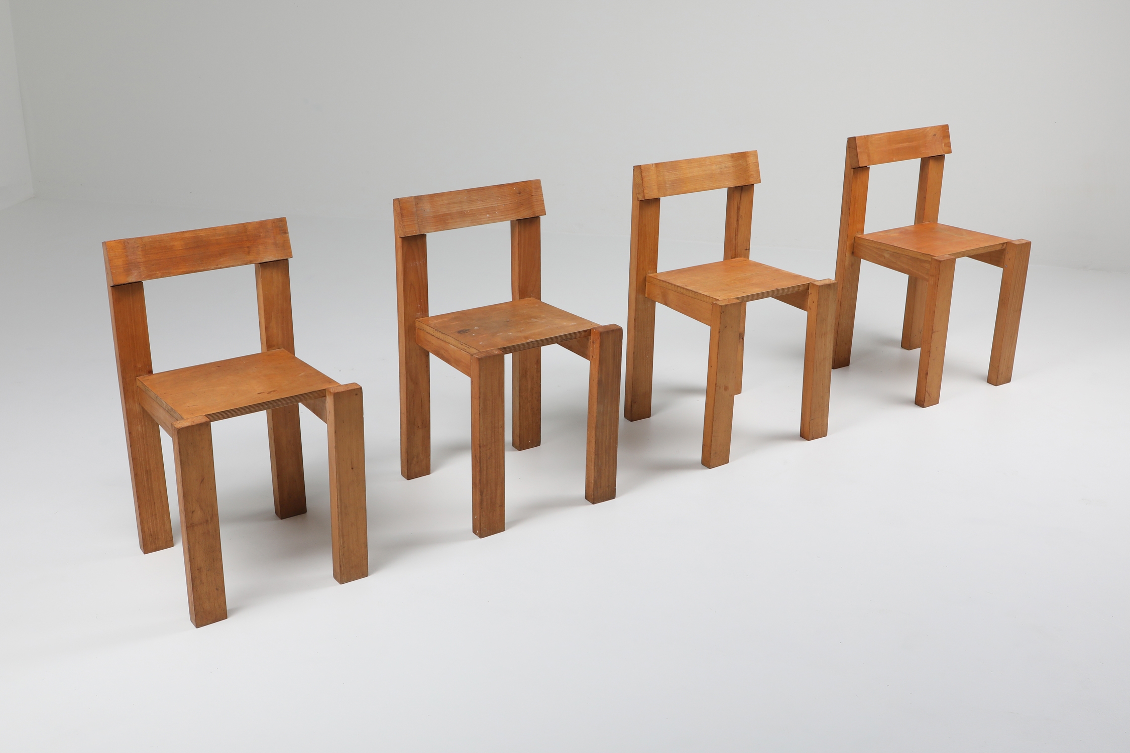 Naturalist Modern Prototype Chairs - 1950s