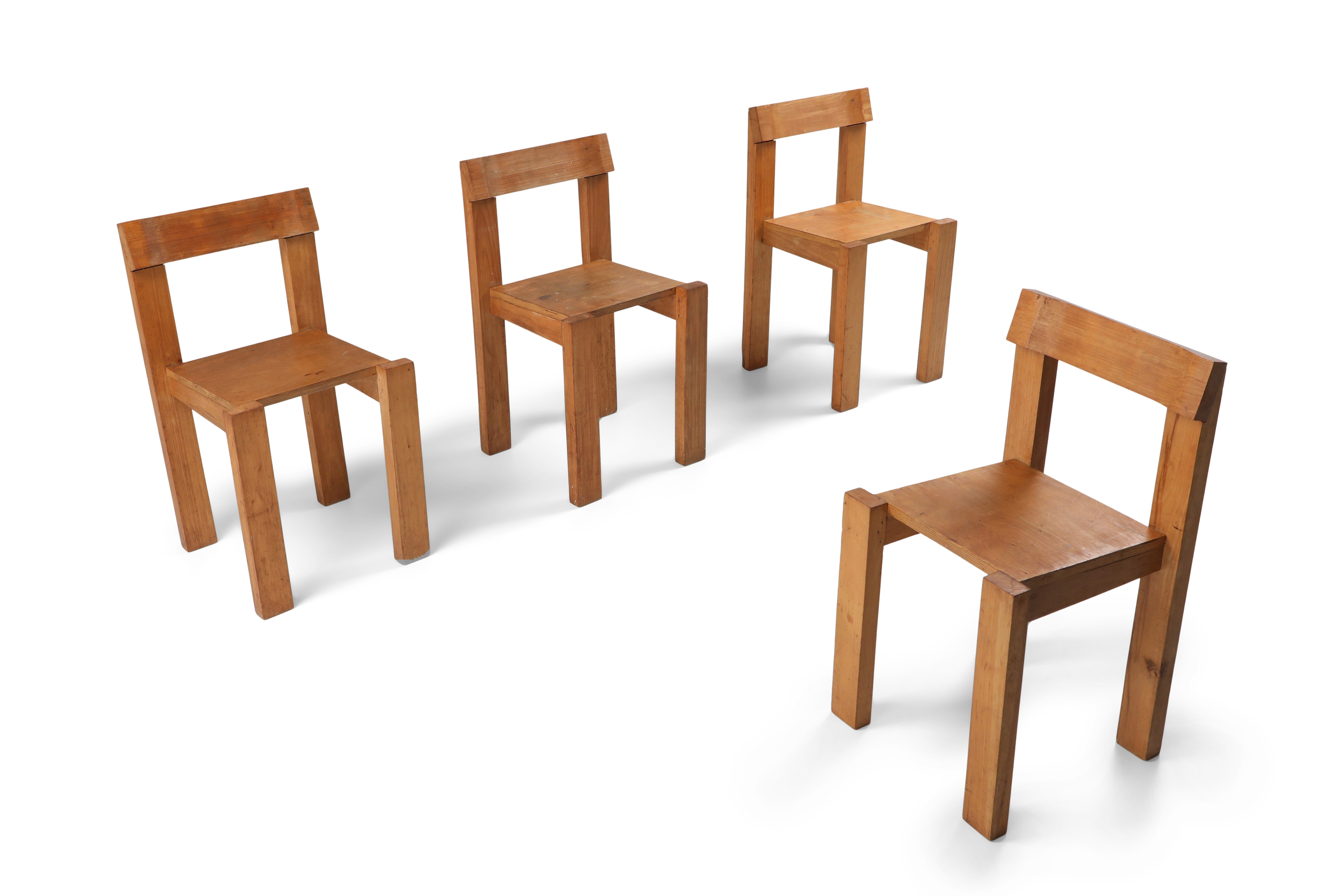 Naturalist Modern Prototype Chairs - 1950s
