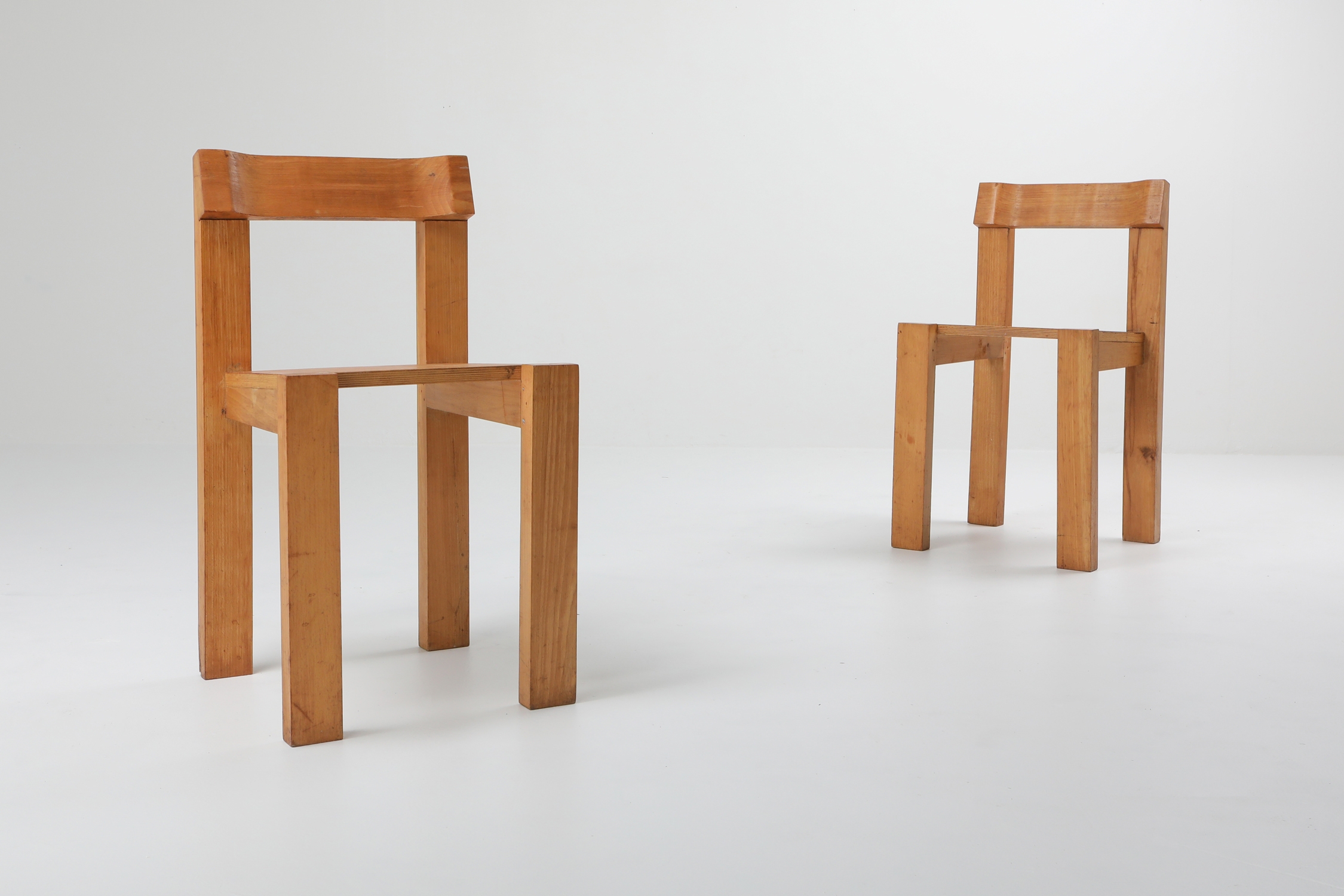 Naturalist Modern Prototype Chairs - 1950s