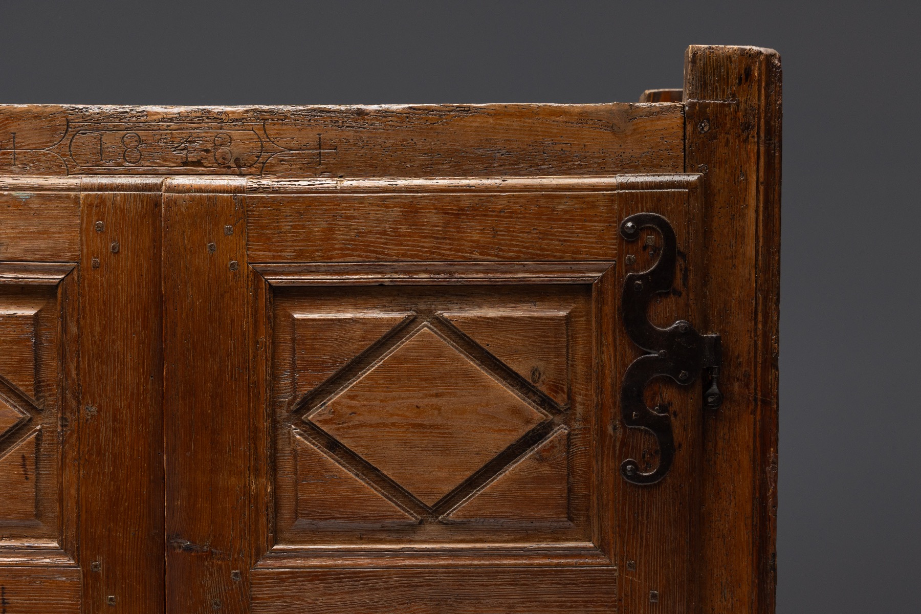 Brutalist Art Populaire Cabinet - 1848