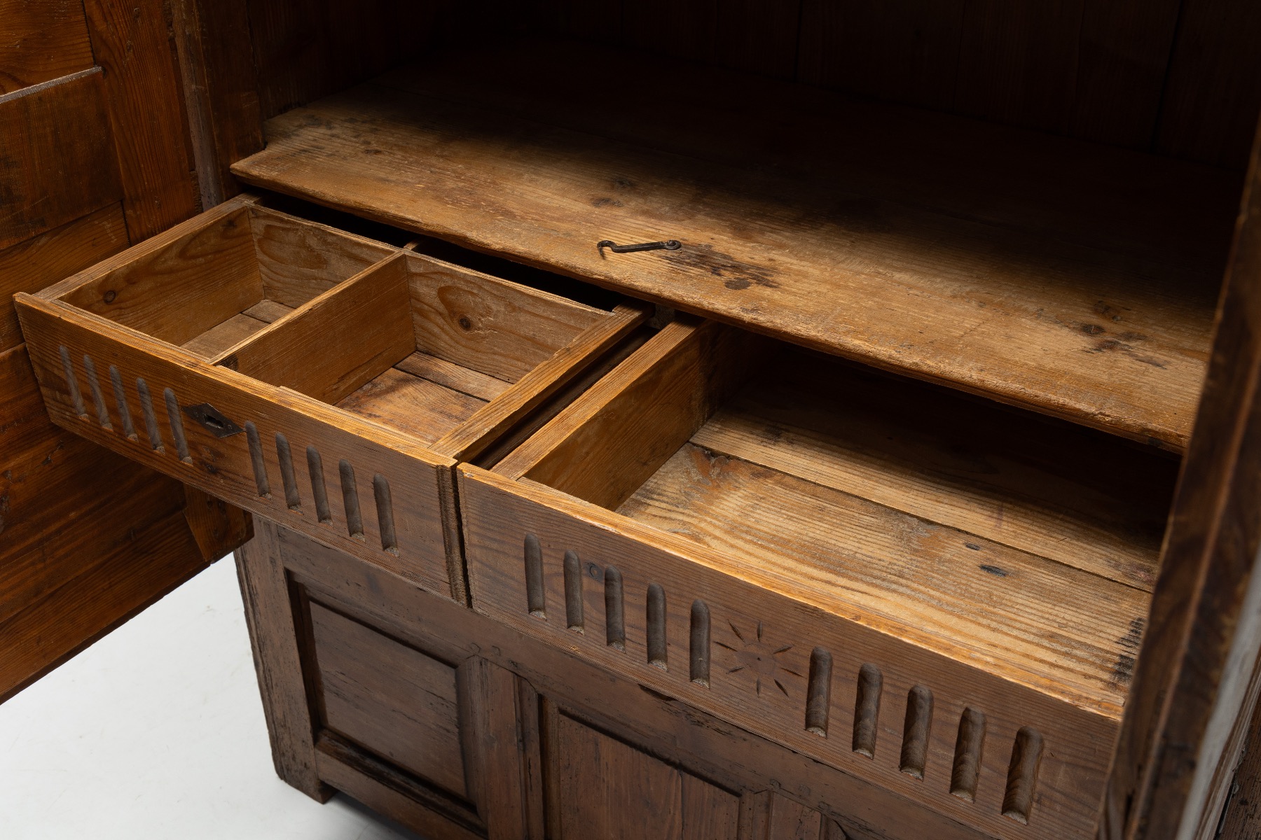 Brutalist Art Populaire Cabinet - 1848