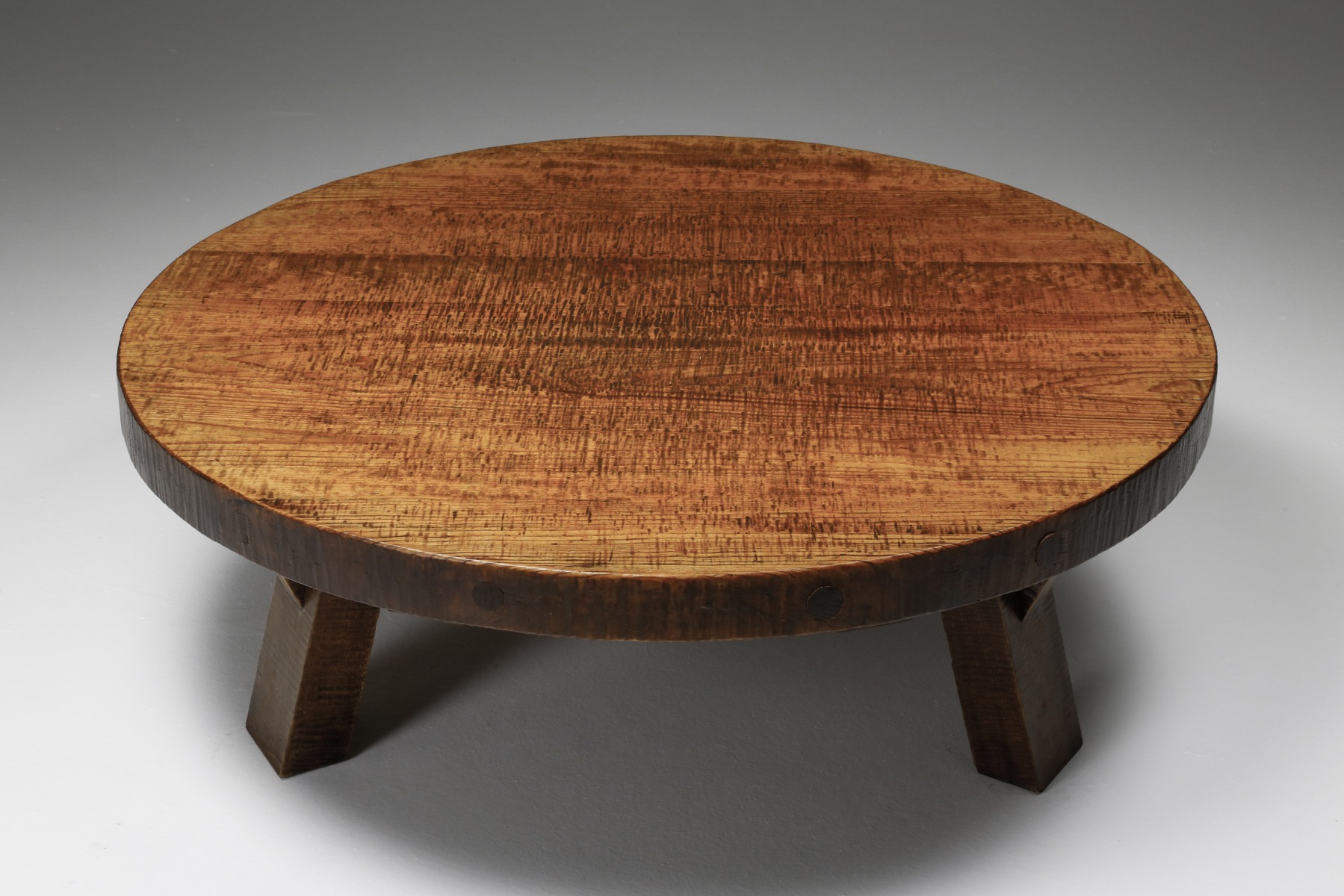 Brutalist Coffee Table with charismatic patina - 1950's