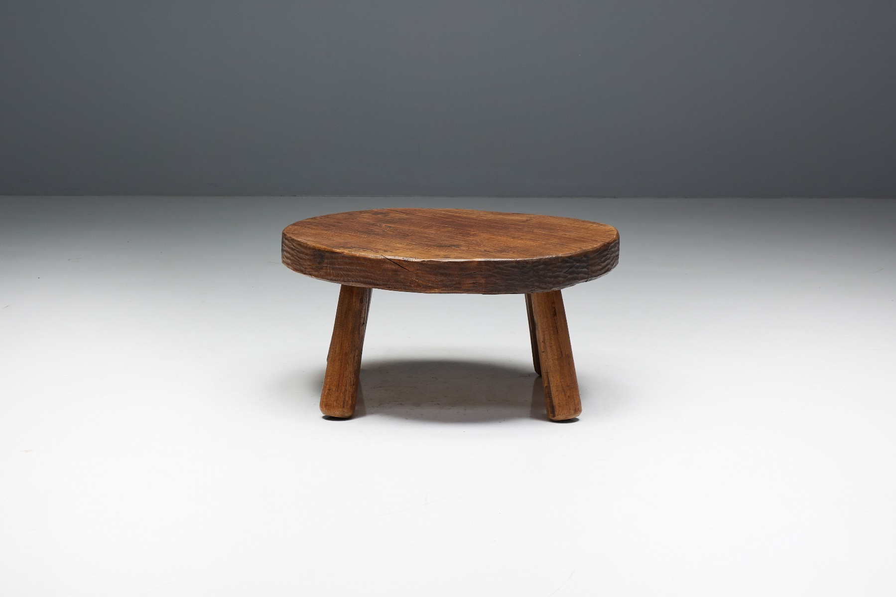Brutalist Folk Art Coffee Table - 19th Century 