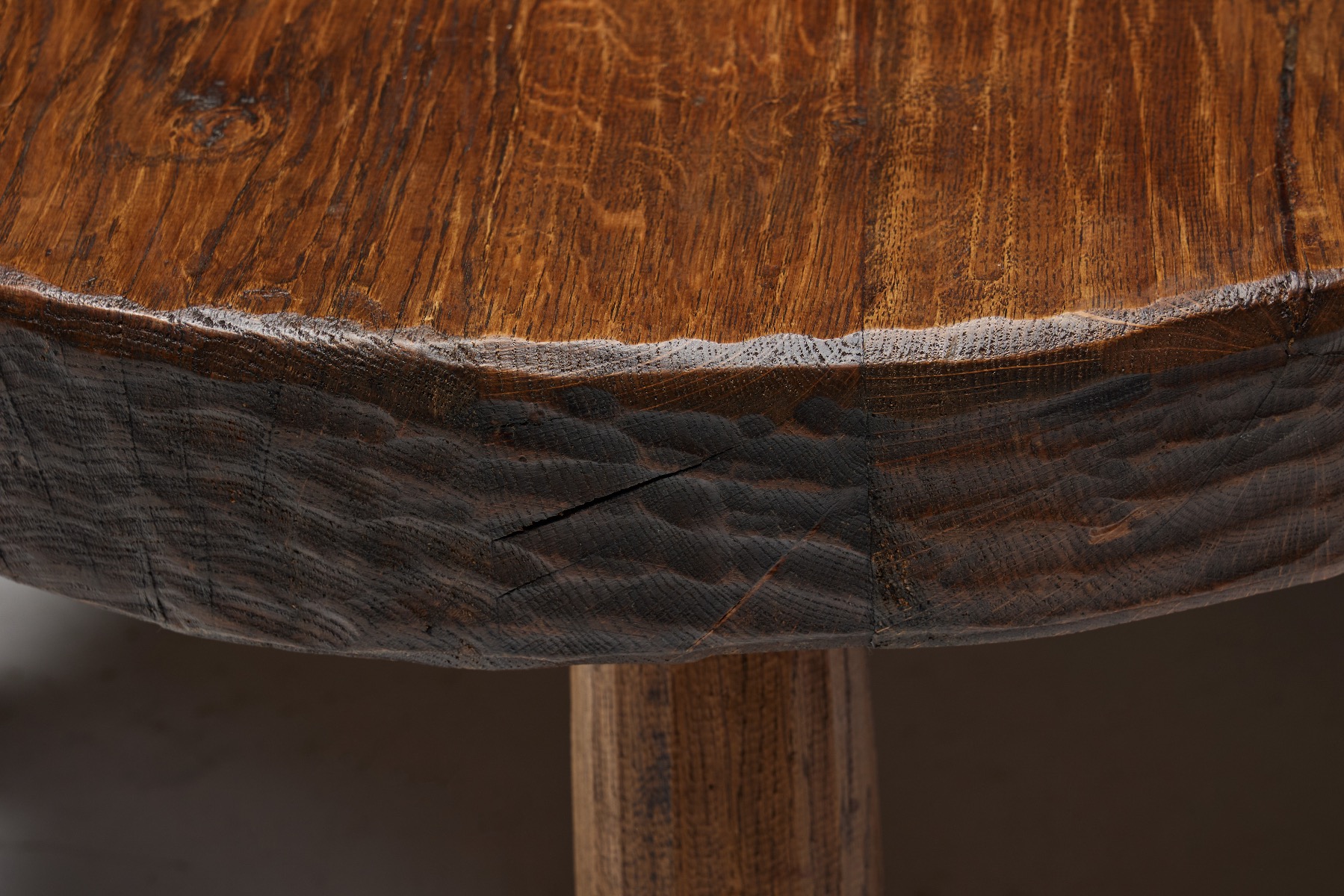 Brutalist Folk Art Coffee Table - 19th Century 