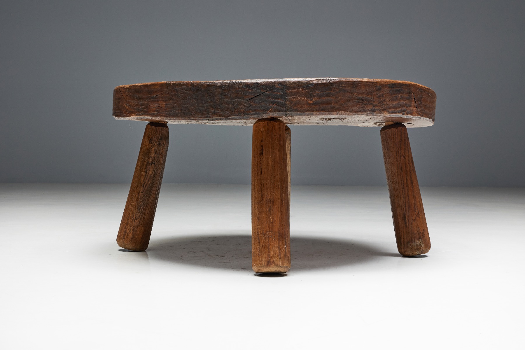 Brutalist Folk Art Coffee Table - 19th Century 