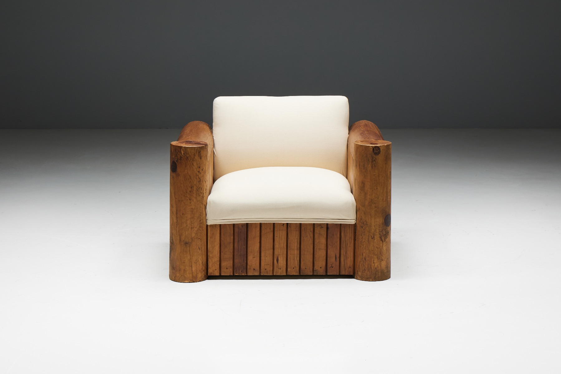 Brutalist Naive Lounge Chairs - 1940s