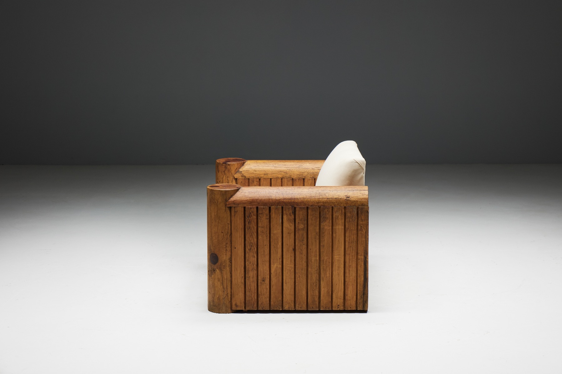 Brutalist Naive Lounge Chairs - 1940s