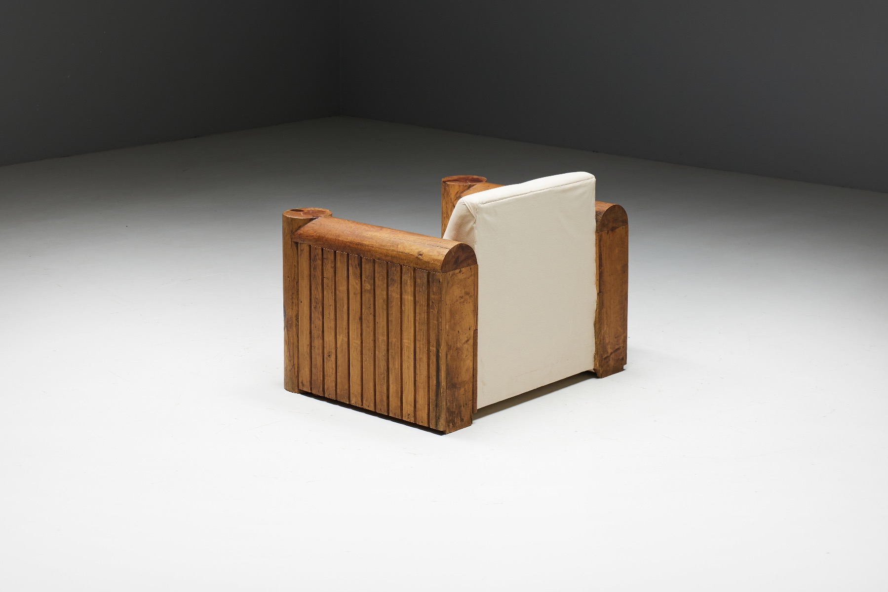 Brutalist Naive Lounge Chairs - 1940s