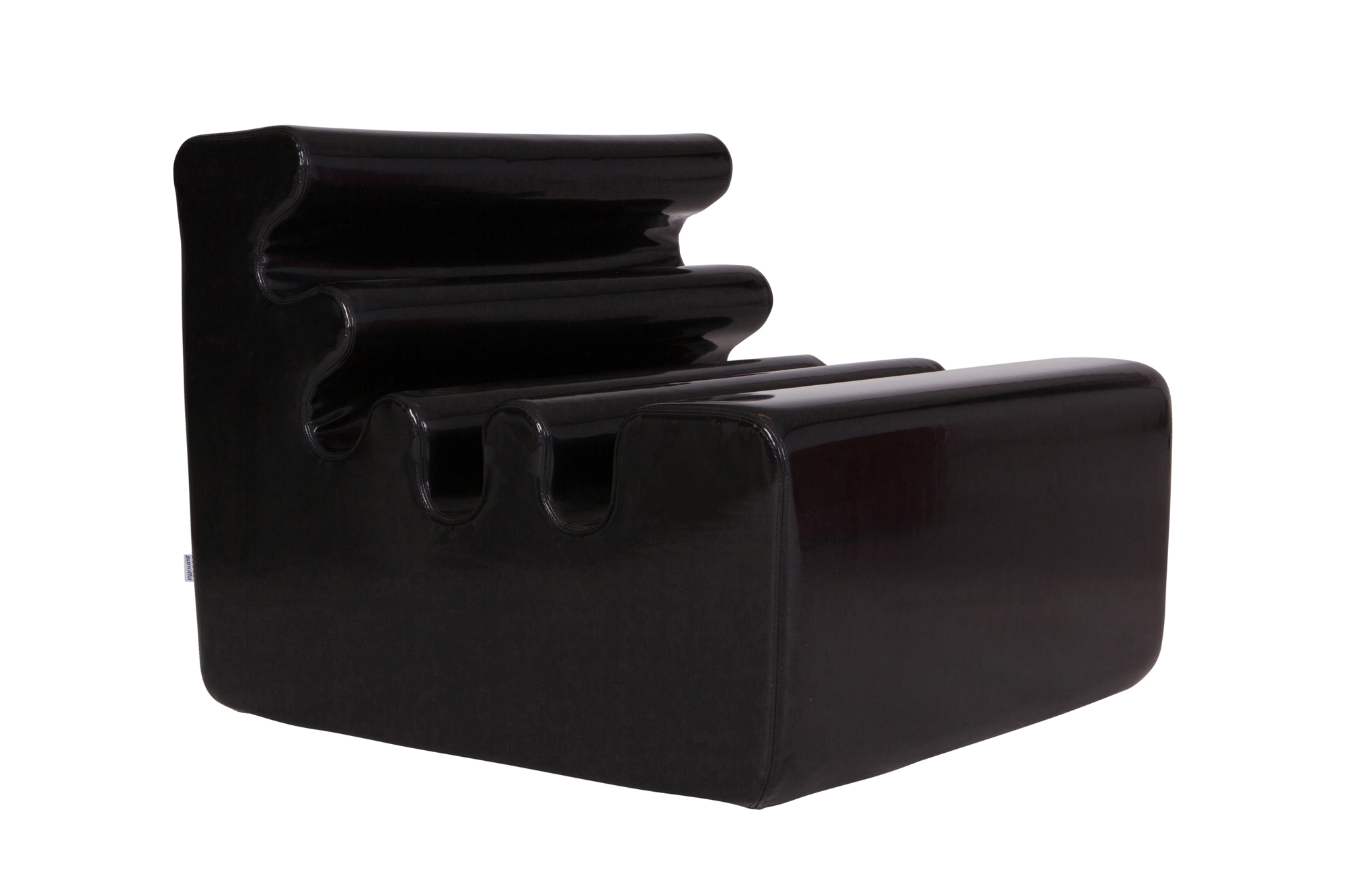 Black Karelia Lounge Chair by Liisi Beckmann for Zanotta - 1960’s